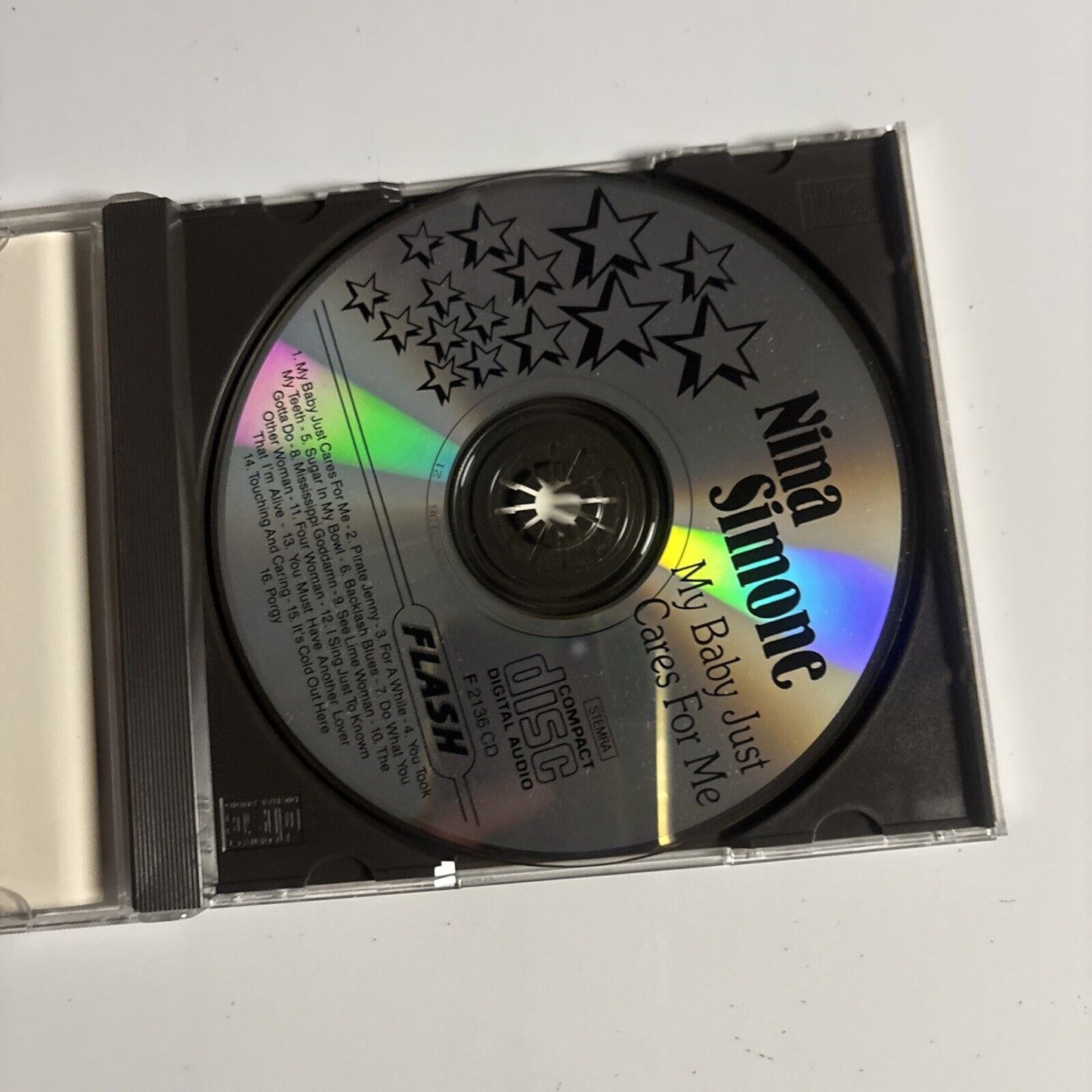 Nina Simone – My Baby Just Cares For Me (1993, Recorded Live, CD) Germany