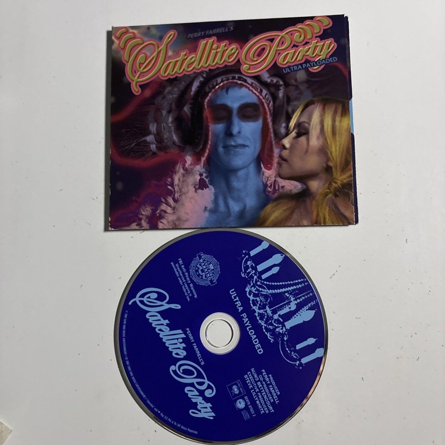 Perry Farrell's Satellite Party – Ultra Payloaded (2007, Gatefold Cardboard, CD)