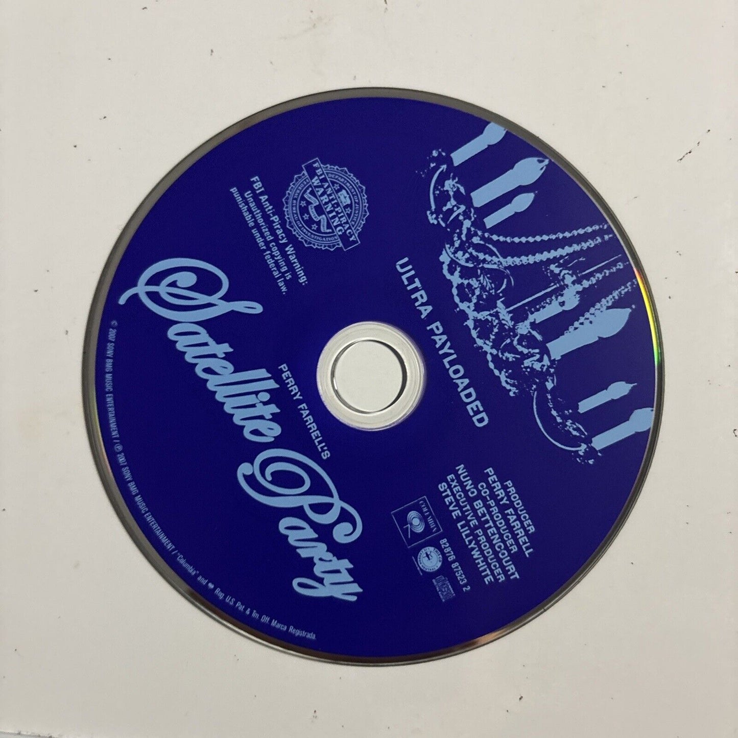 Perry Farrell's Satellite Party – Ultra Payloaded (2007, Gatefold Cardboard, CD)