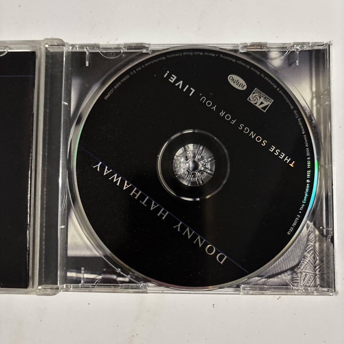 Donny Hathaway – These Songs For You, Live! (CD, 2004)