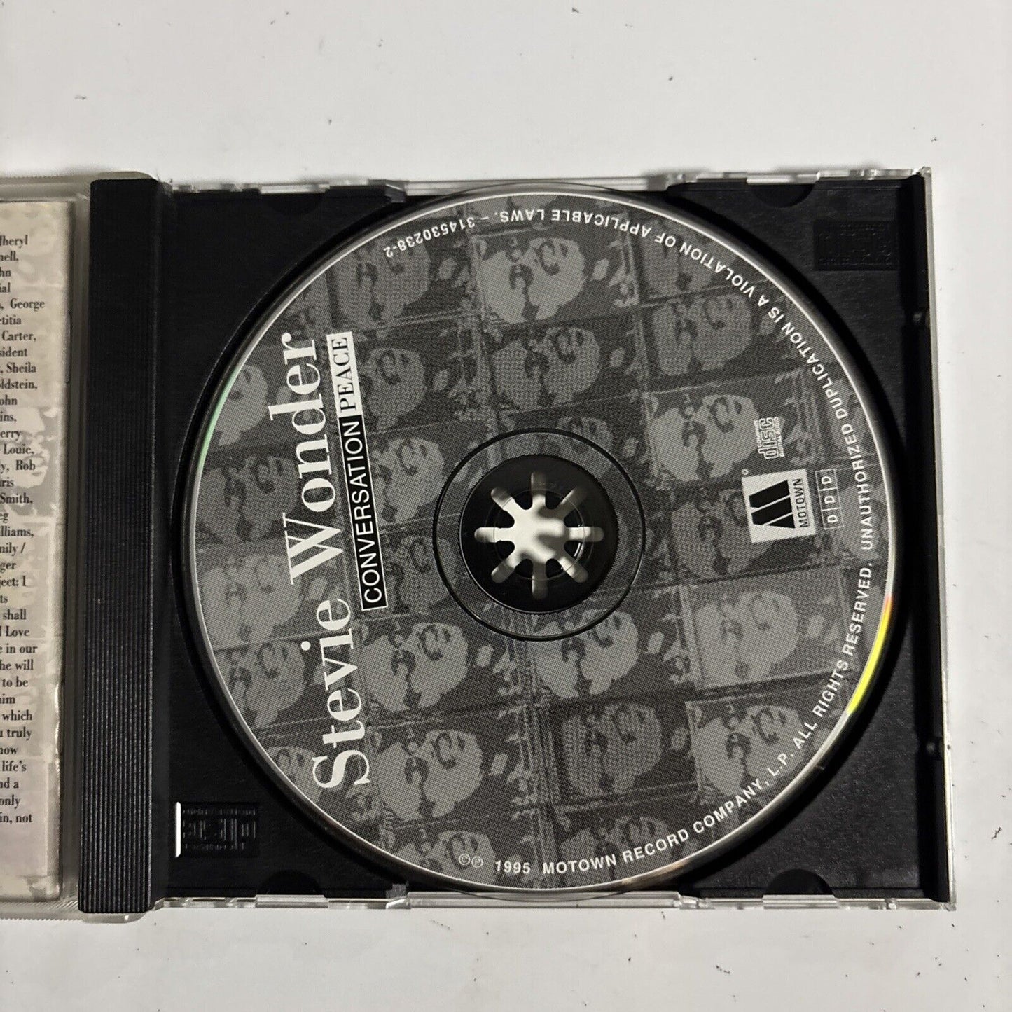 Stevie Wonder – Conversation Peace (CD, 1995)