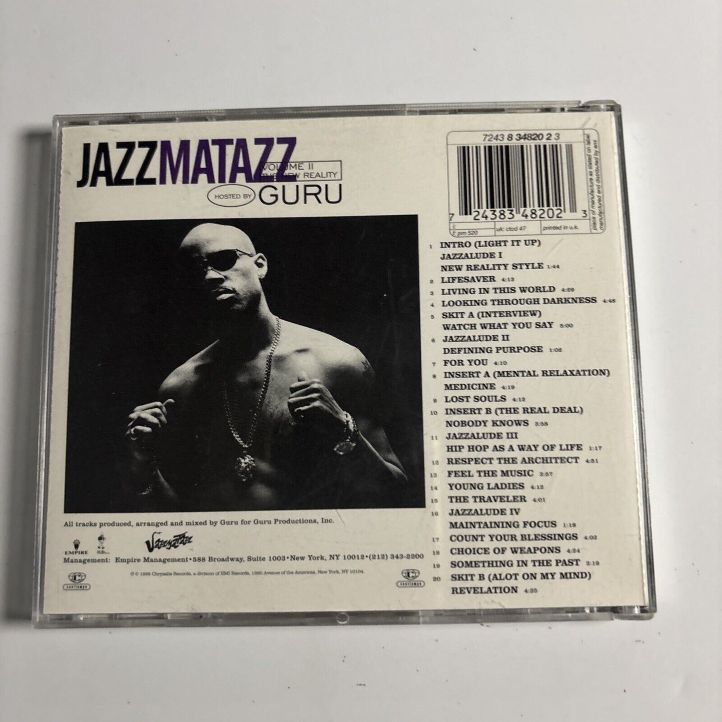 Guru – Jazzmatazz Volume II: The New Reality (CD, 1995)