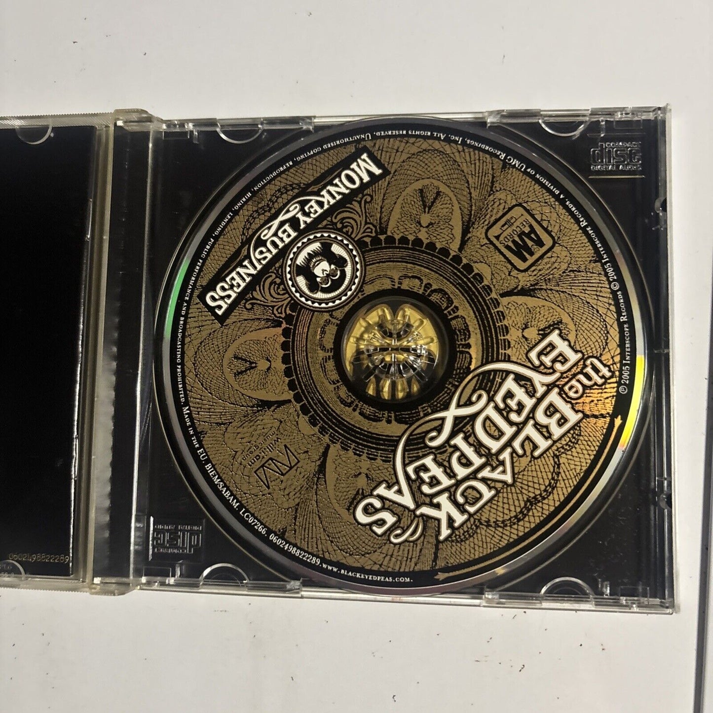 The Black Eyed Peas – Monkey Business (CD, 2005)