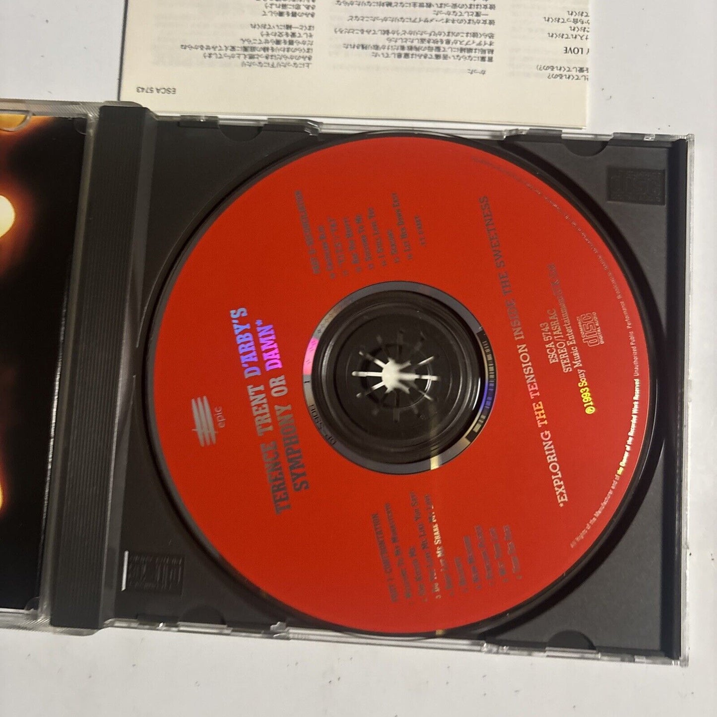 Terence Trent D'Arby's – Terence Trent D'Arby's Symphony Or Damn (CD 1993) Japan