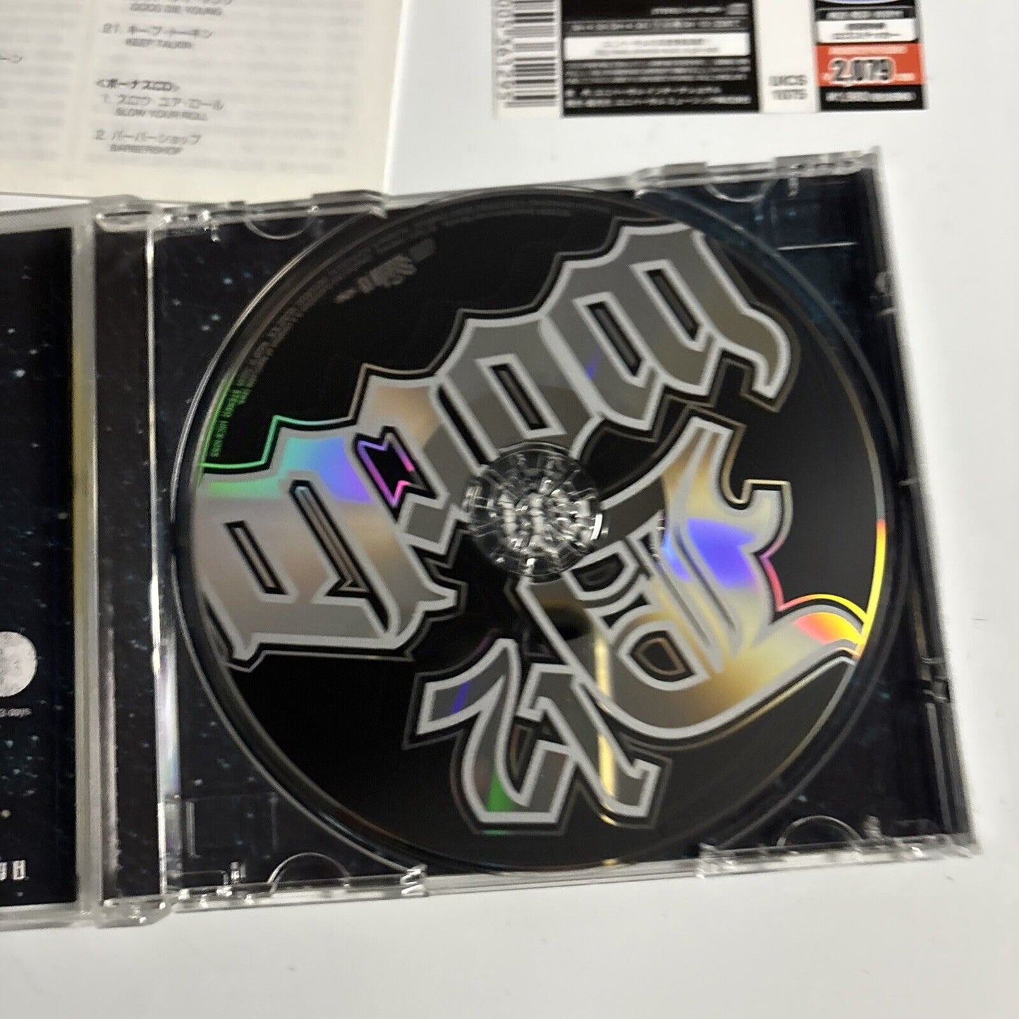 D12 – D12 World (CD, 2004) uics-1075 Japan obi, Sticker