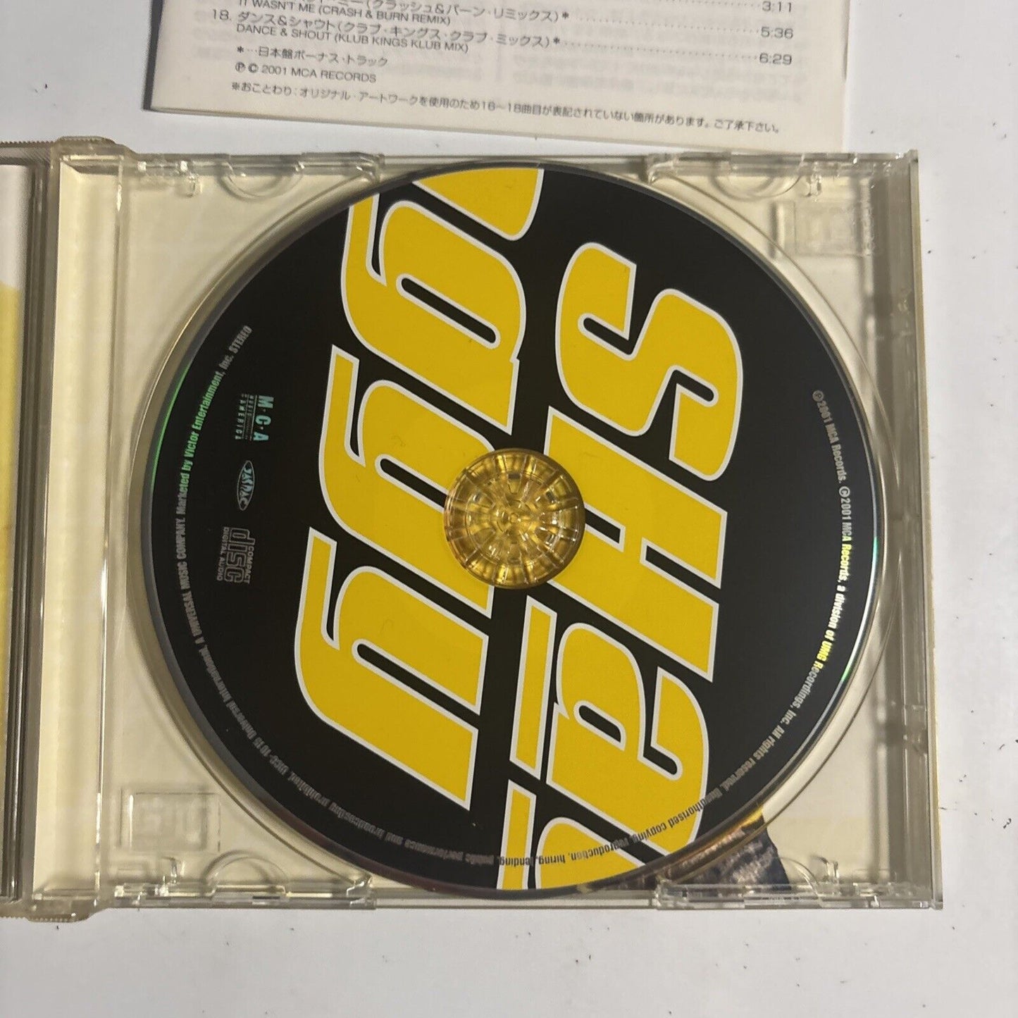 Shaggy – Hot Shot (CD, 2001) uicc-1015 Japan