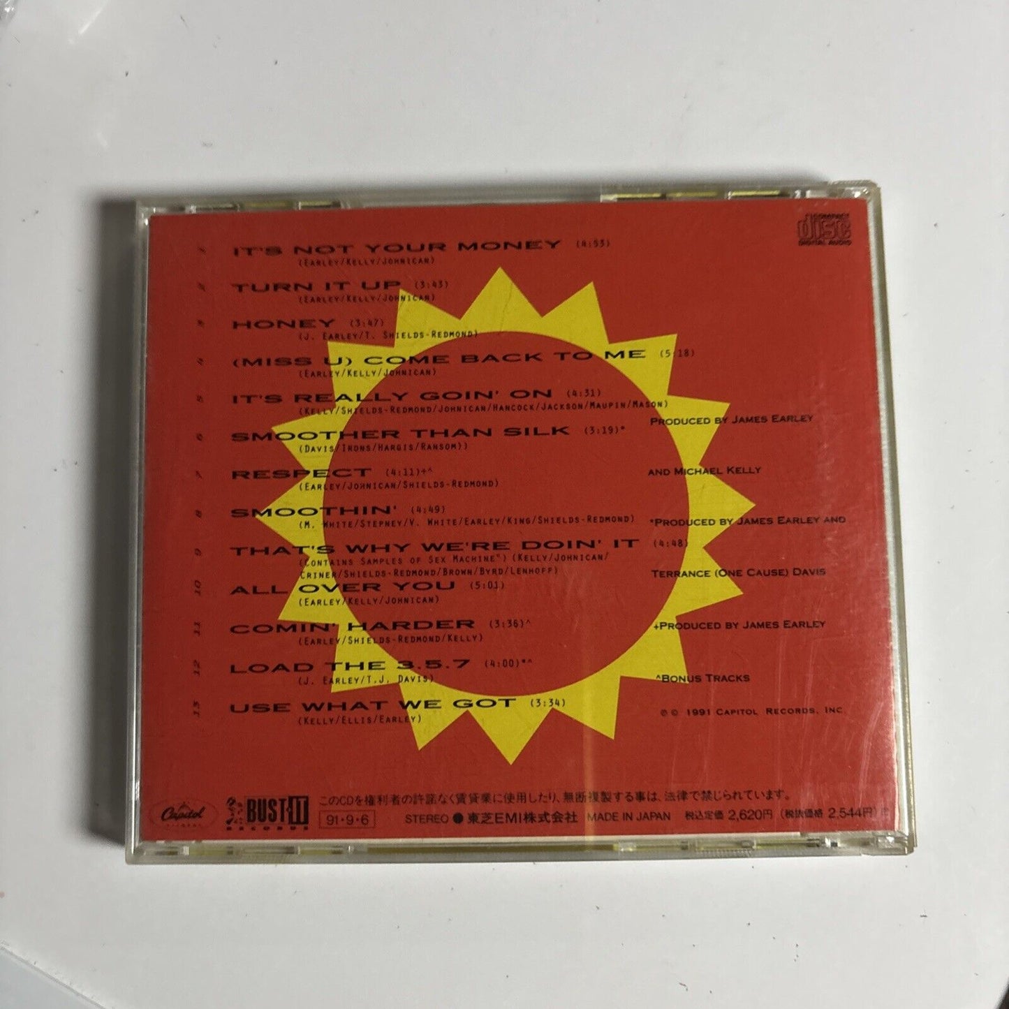 Oaktown's 3-5-7 – Fully Loaded (CD, 1991) tocp-6719 Japan