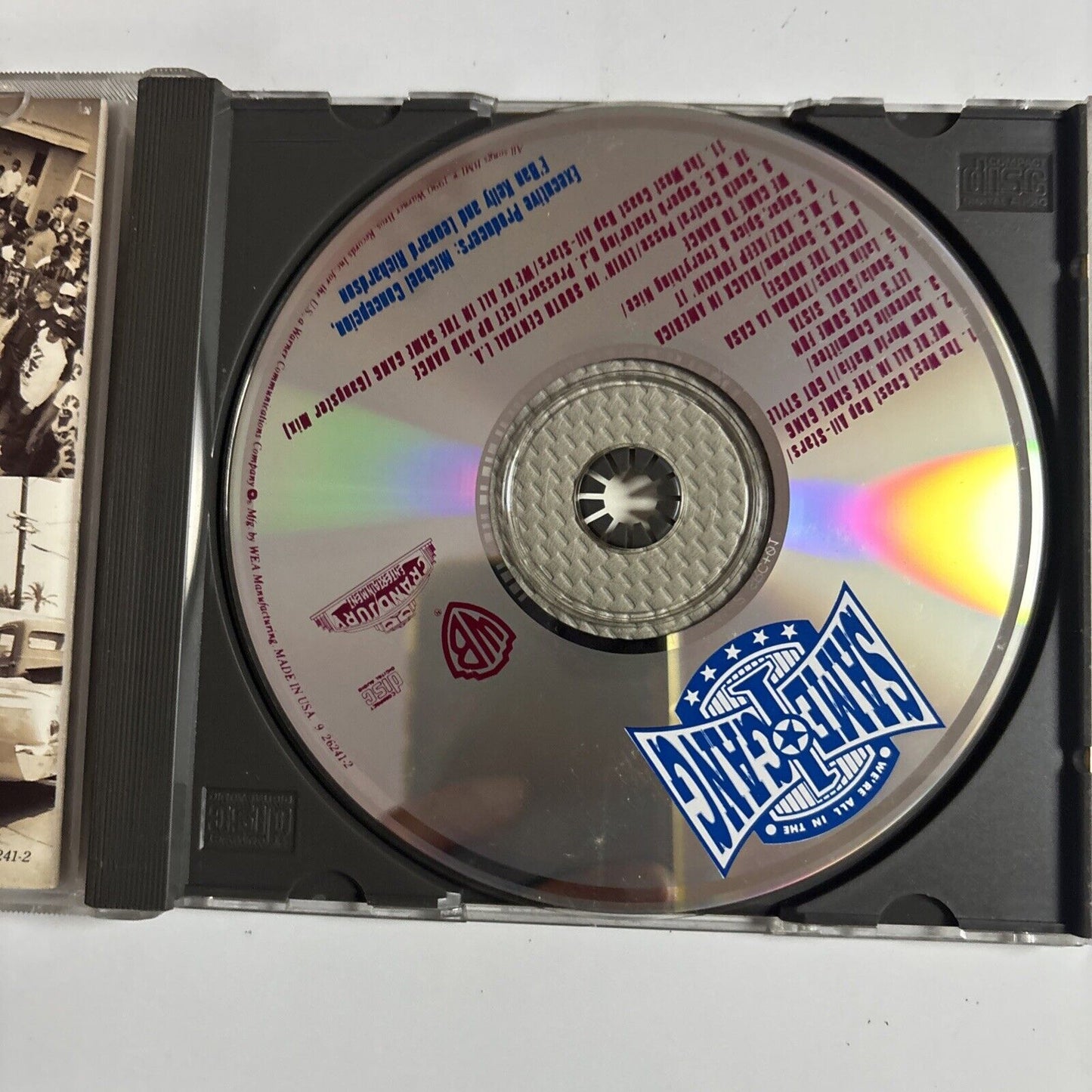 The West Coast Rap All-Stars – We're All In The Same Gang (CD, 1990) 9 26241-2