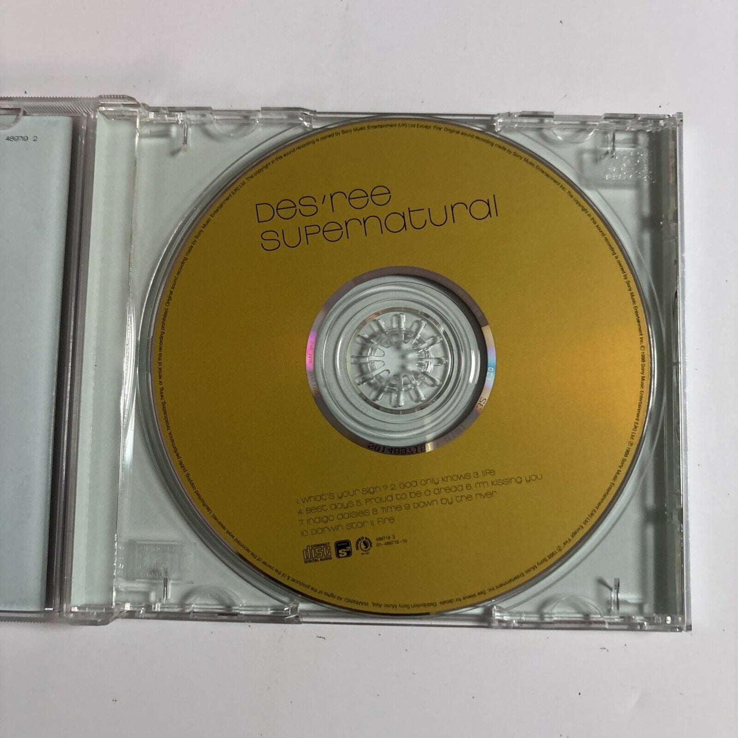 Des'ree – Supernatural (CD, 1998) 489719 2
