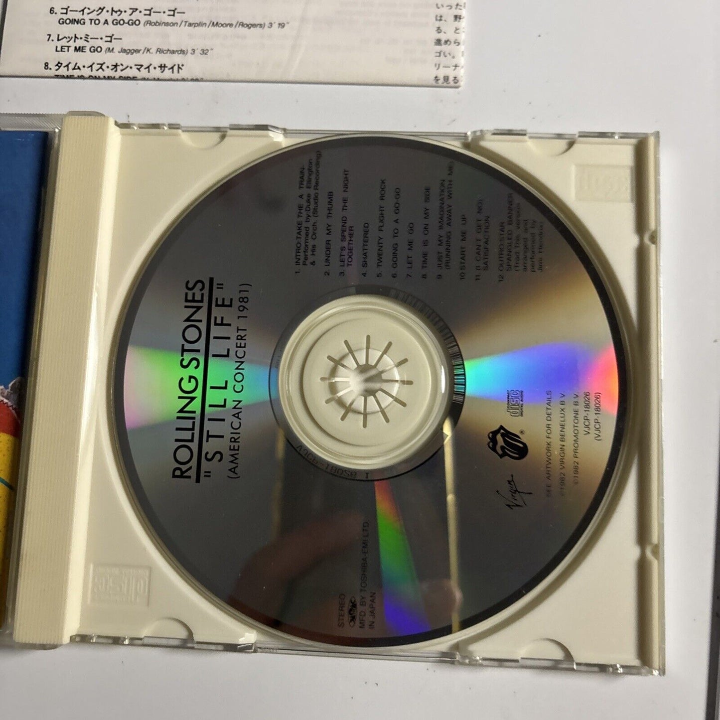The Rolling Stones – Still Life (American Concert 1981) (CD, 1998) Japan