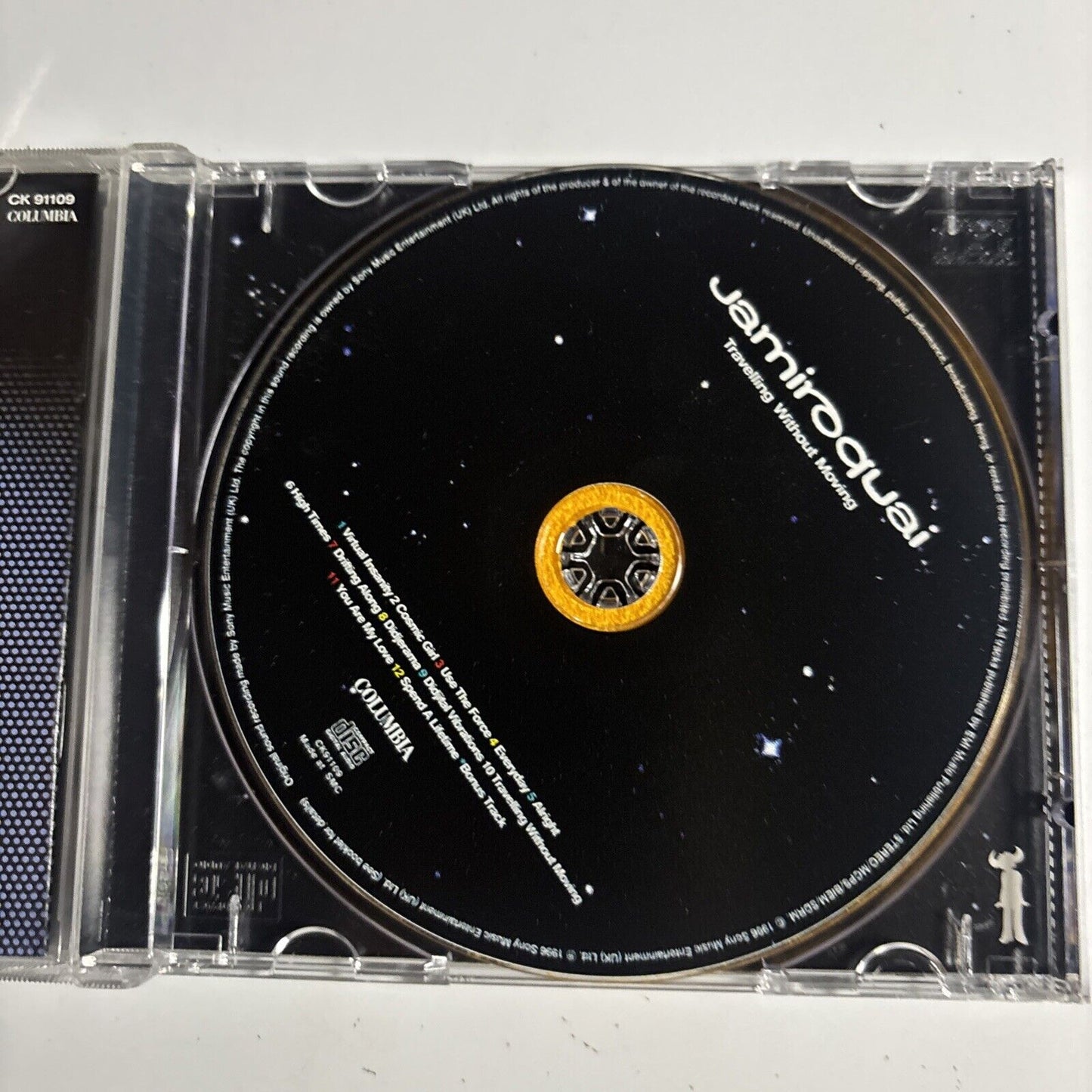 Jamiroquai – Travelling Without Moving (CD, 1996) CK 91109