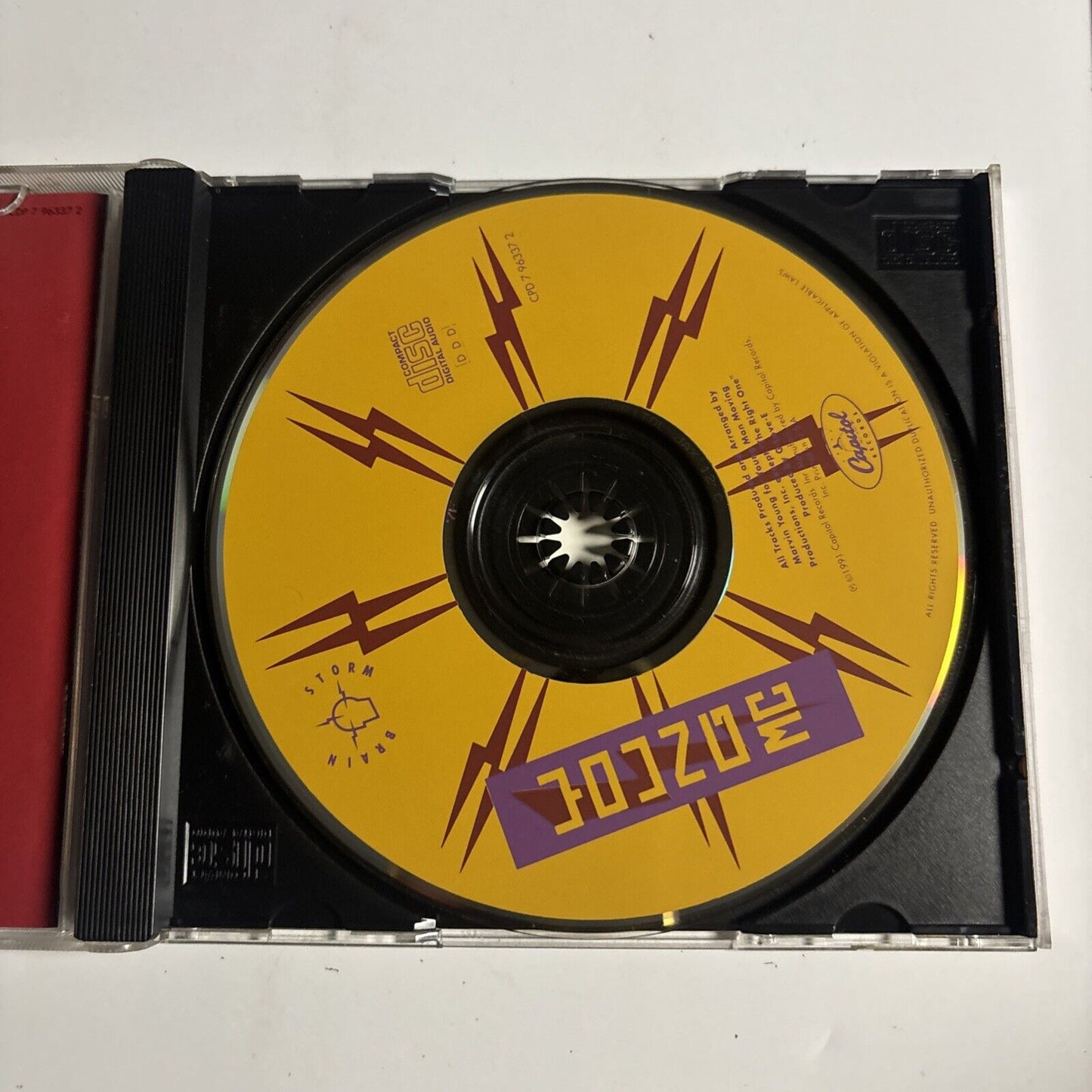 Young MC – Brainstorm (CD, 1991) CDP 7 96337 2