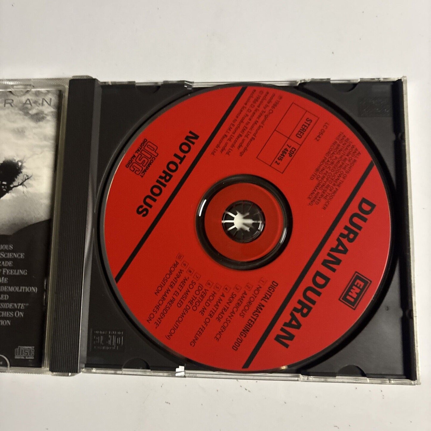 Duran Duran – Notorious (CD, 1986) CDP 7 46415 2