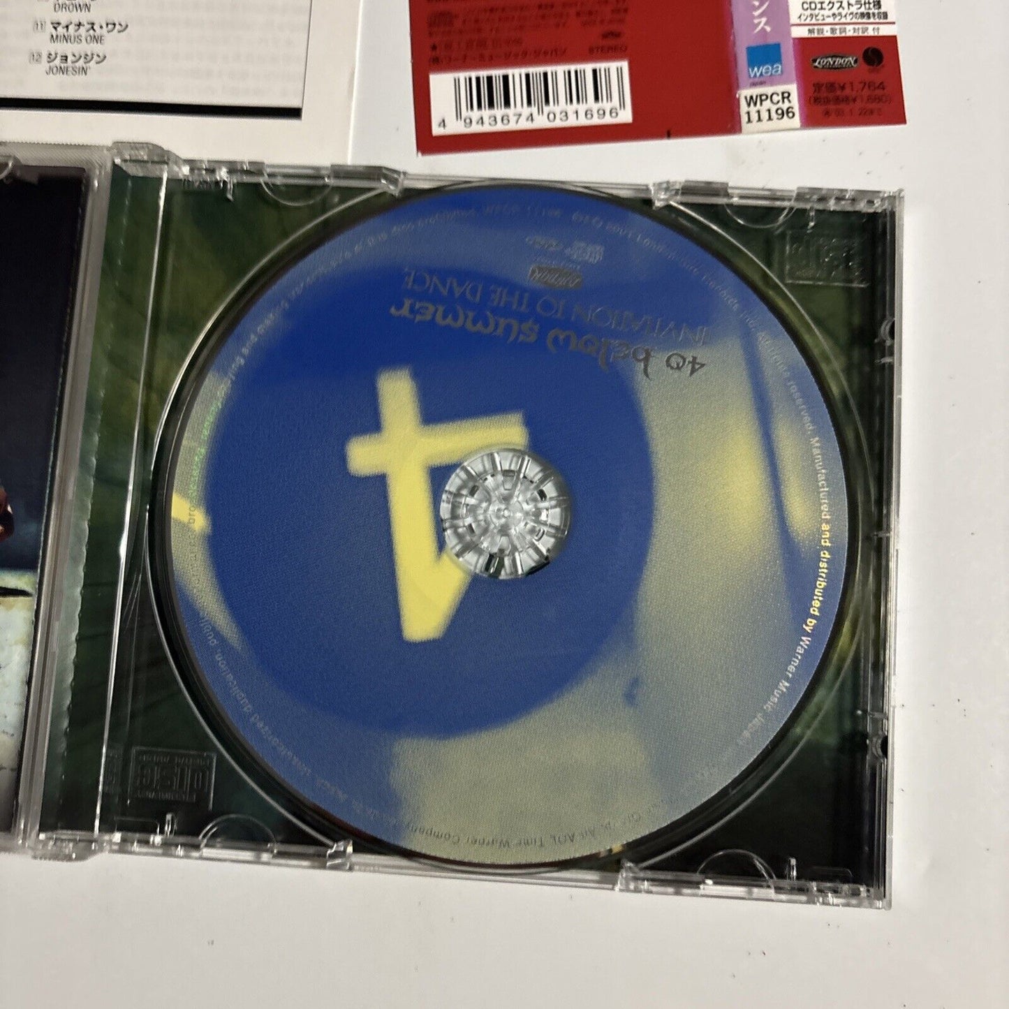 40 Below Summer – Invitation To The Dance (CD, 2002) wpcr-11196 Japan obi