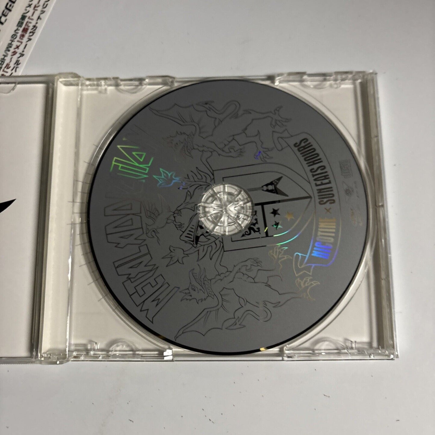 Nicotine / Sun Eats Hours – Metal Addiction (CD, 2006) skyr-0090 Japan obi