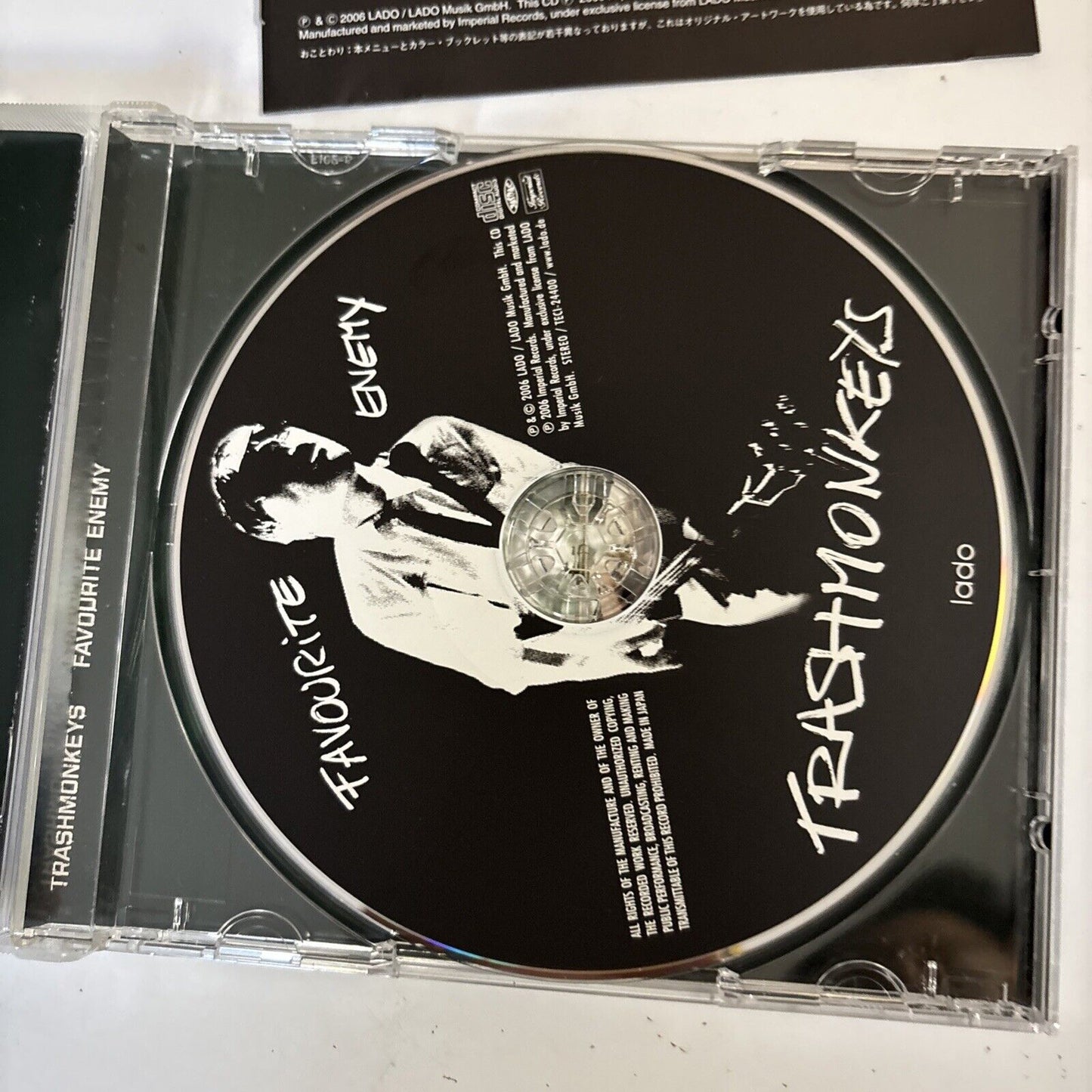 Trashmonkeys – Favourite Enemy (CD, 2007) teci-24400 Japan