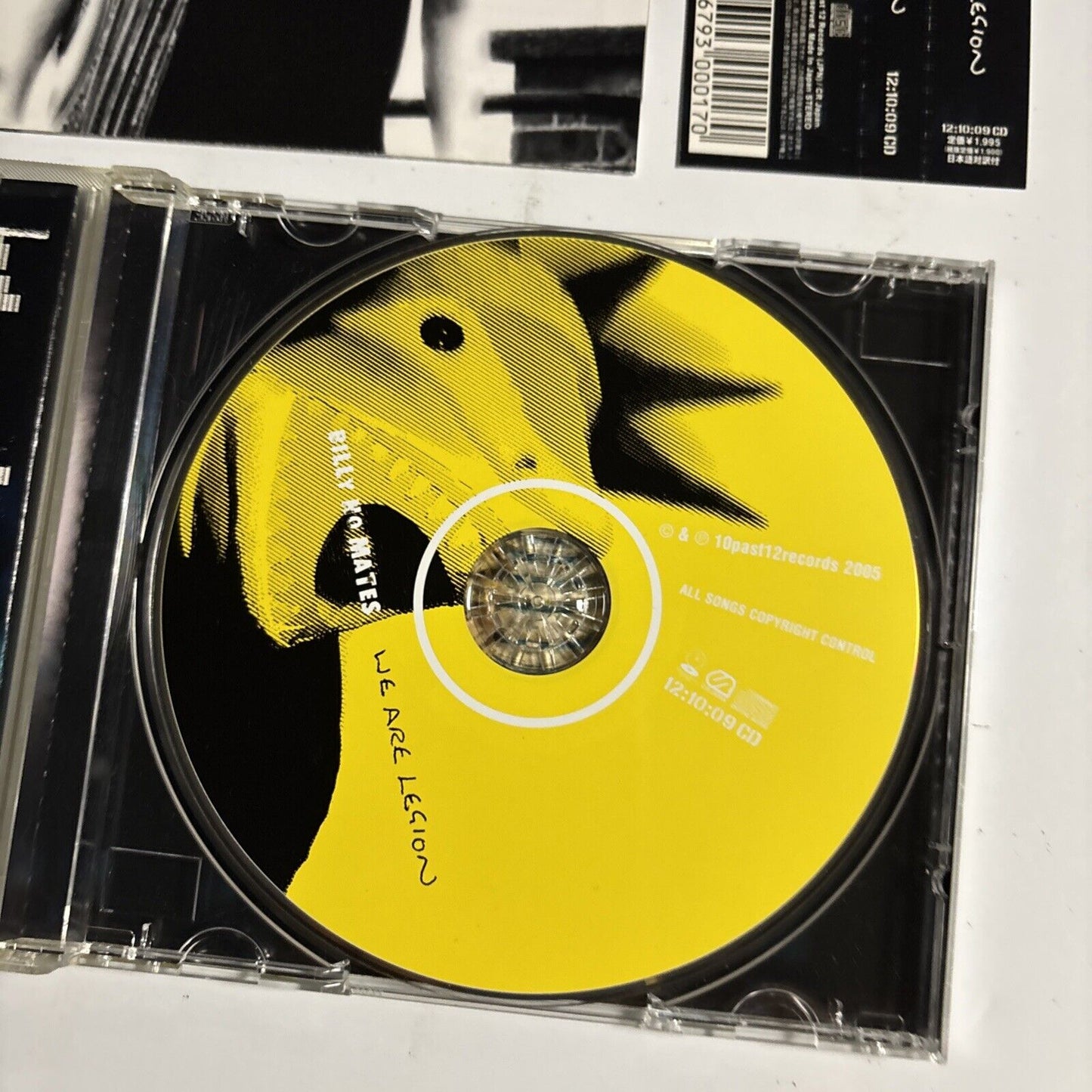 Billy No Mates – We Are Legion (CD, 2005) 12:10:09 CD Japan obi