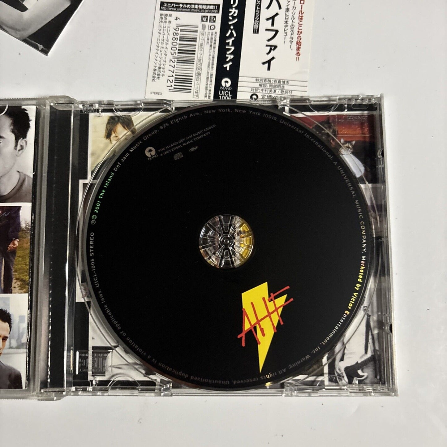 American Hi-Fi – American Hi-Fi (CD, 2001) uicl-1006 Japan obi