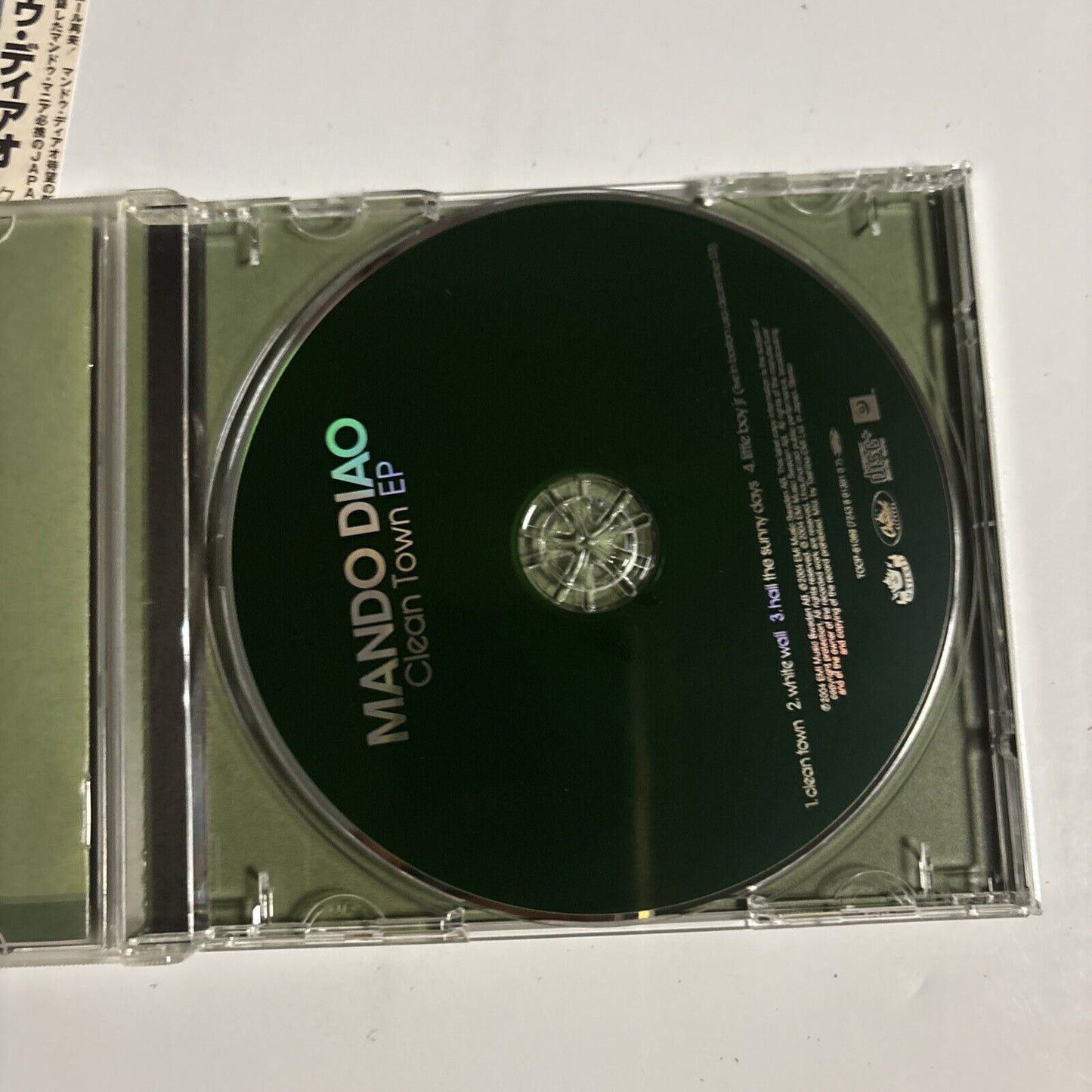 Mando Diao – Clean Town EP (CD, 2004) tocp-61089 Japan obi