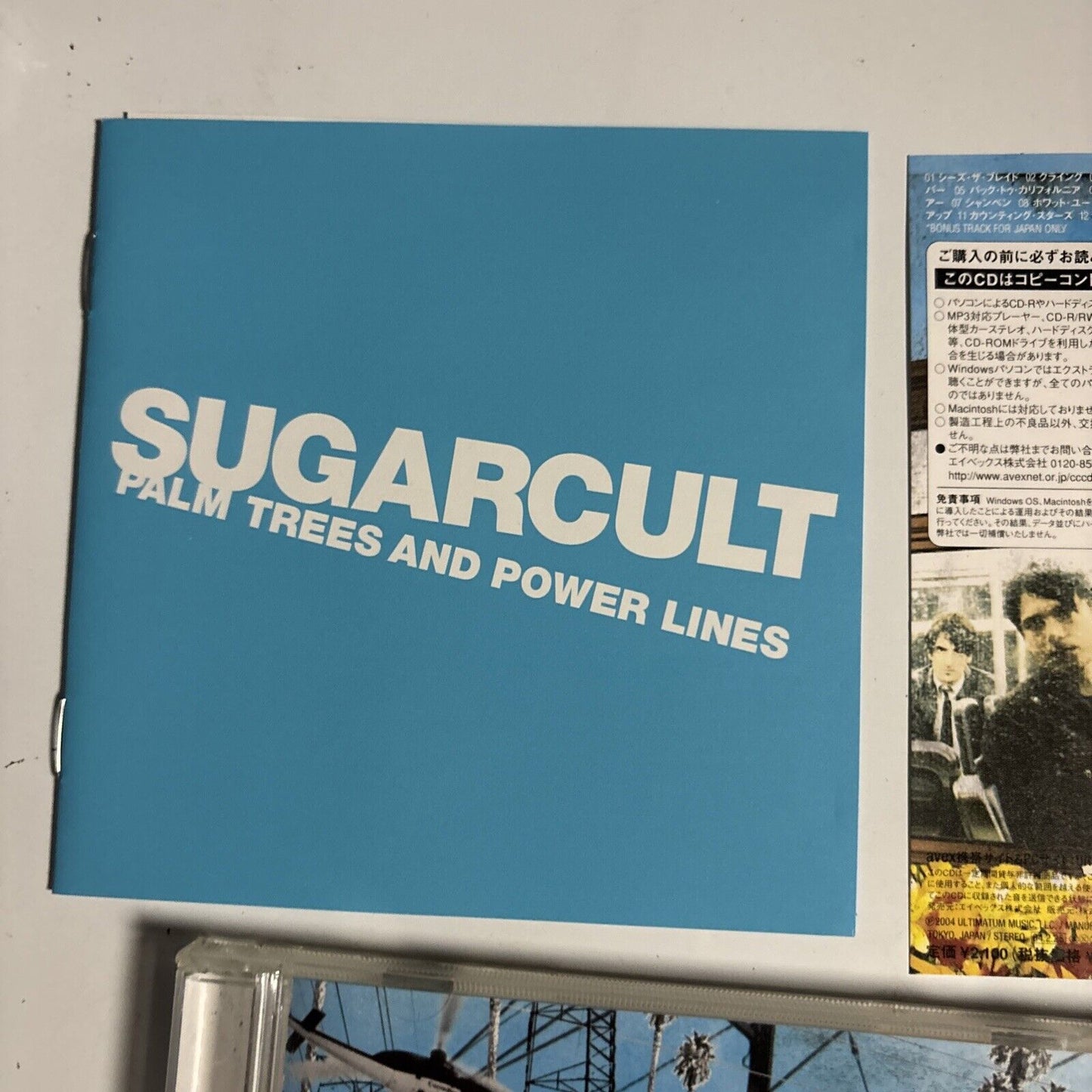 Sugarcult – Palm Trees And Power Lines (CD, 2004) CTCM-65060 Japan obi