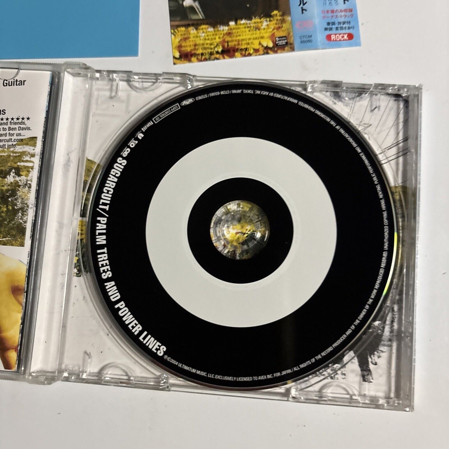 Sugarcult – Palm Trees And Power Lines (CD, 2004) CTCM-65060 Japan obi