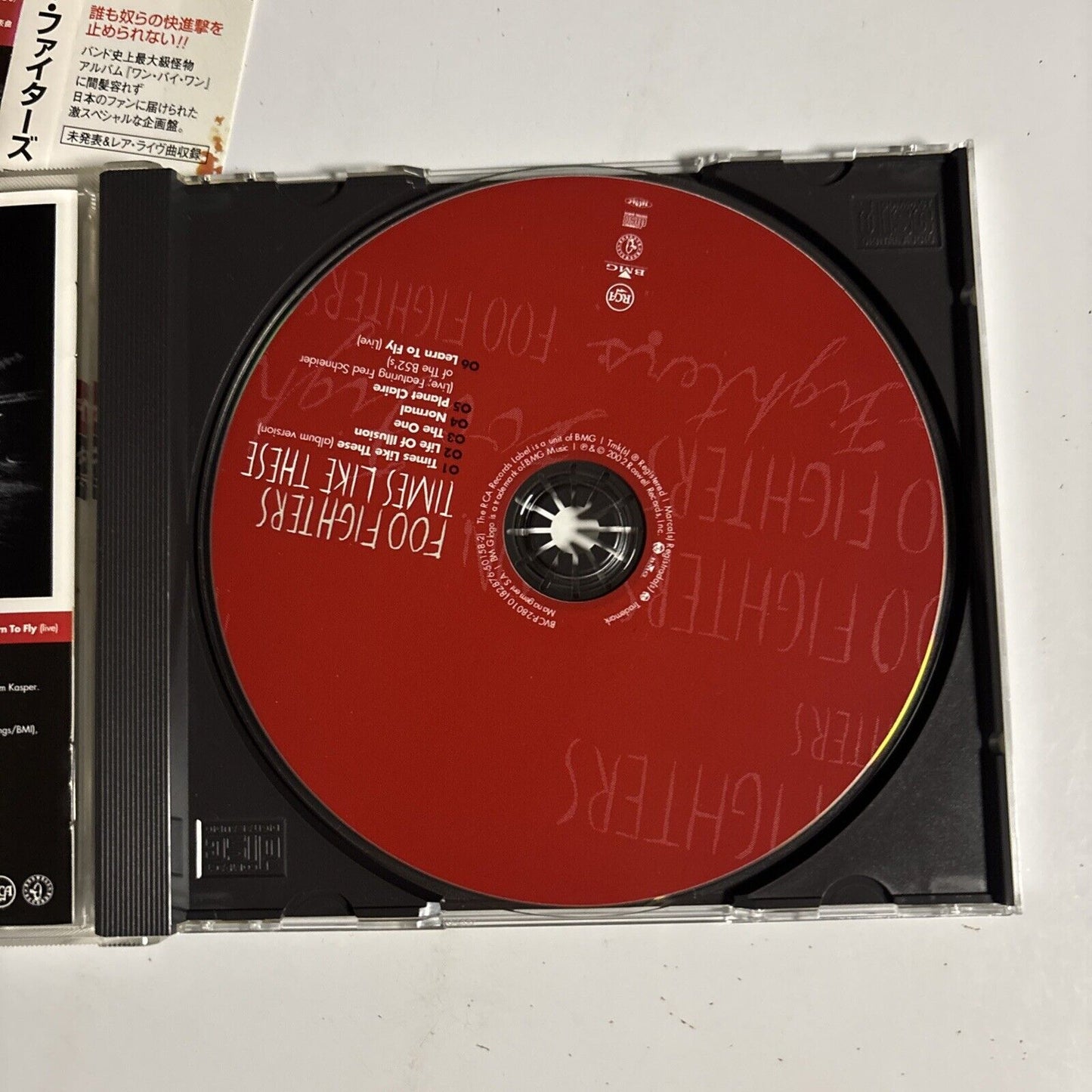 Foo Fighters – Times Like These (CD, 2003) bvcp-28010 Japan obi