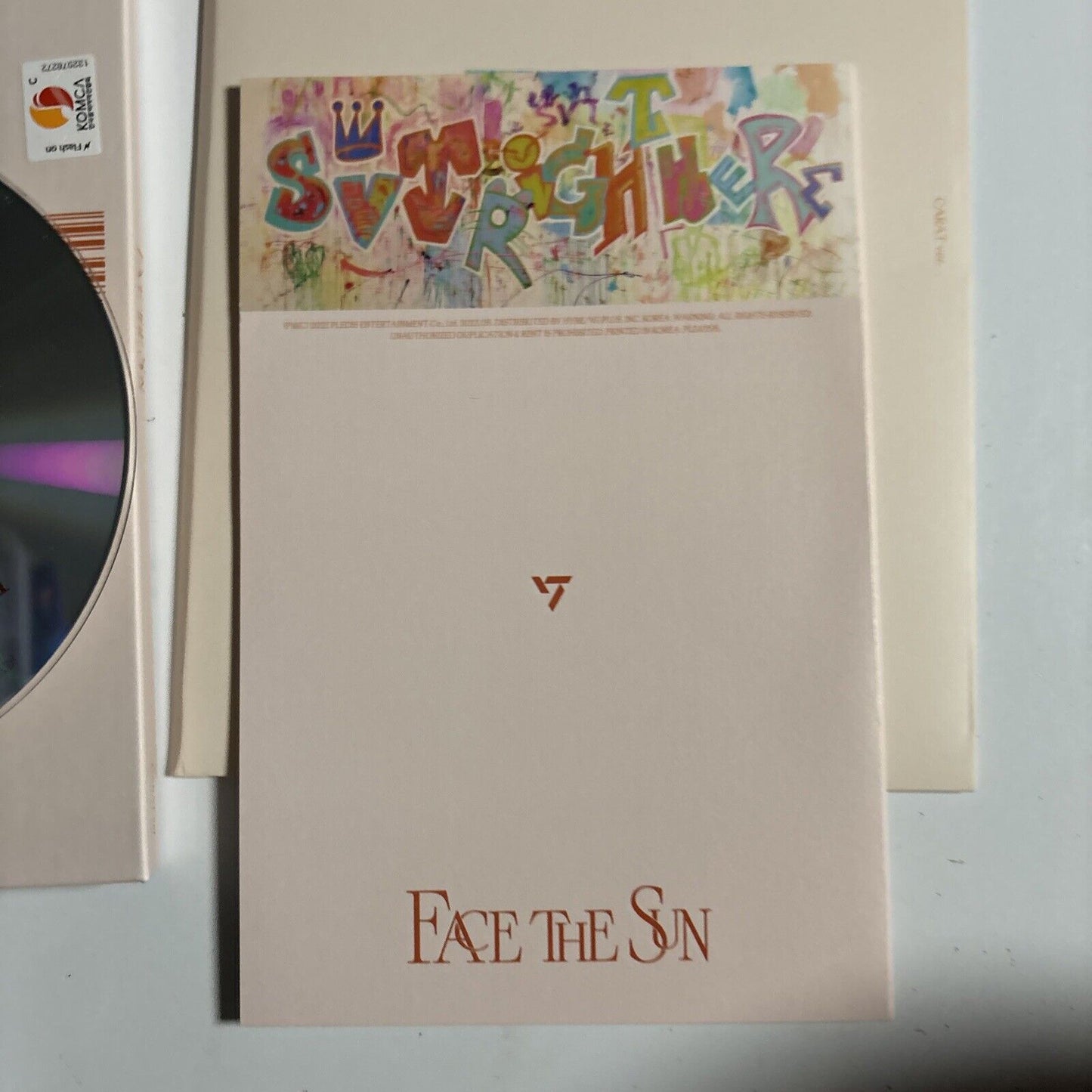 Seventeen – 4th Album: Face the Sun (CARAT ver.) (CD 2022) Korea Brown PhotoBook