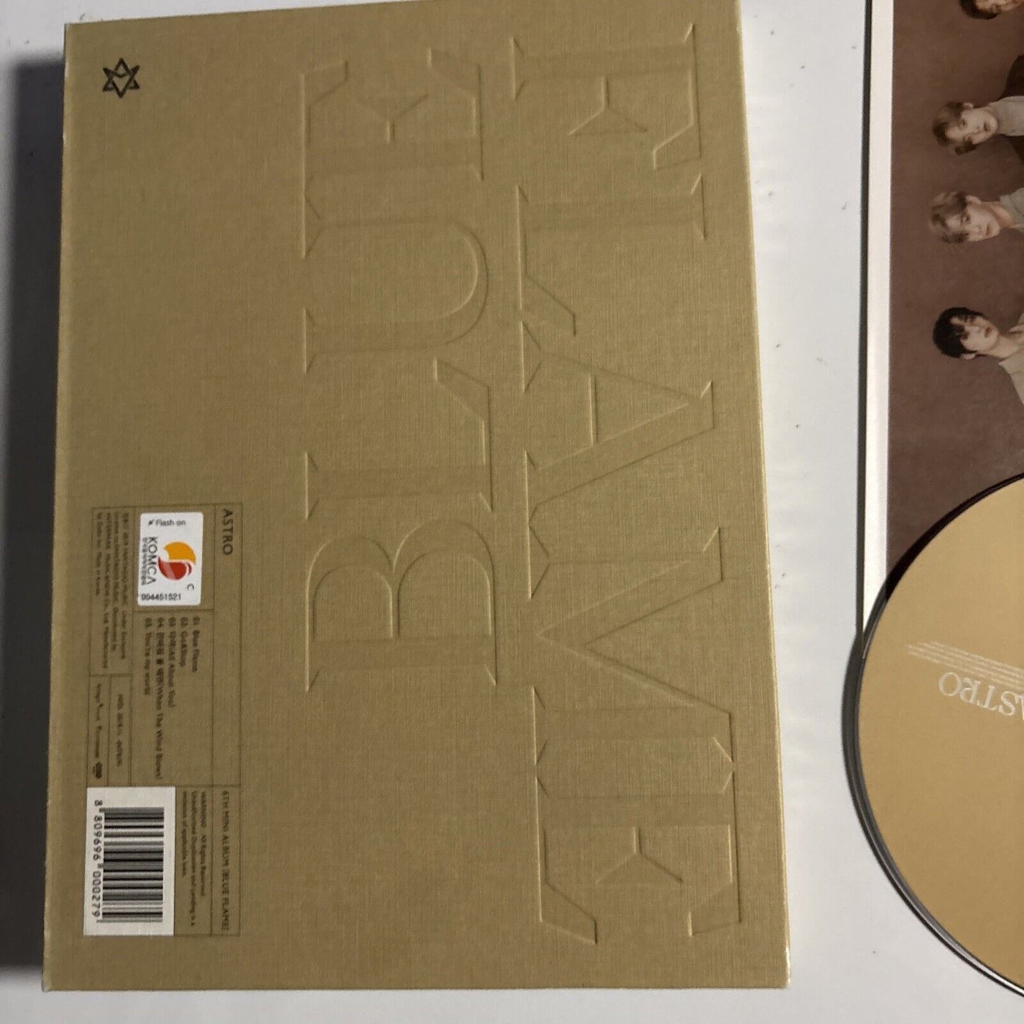 Astro – Blue Flame (2019, Brown Book ver., CD) L200002141 Korea