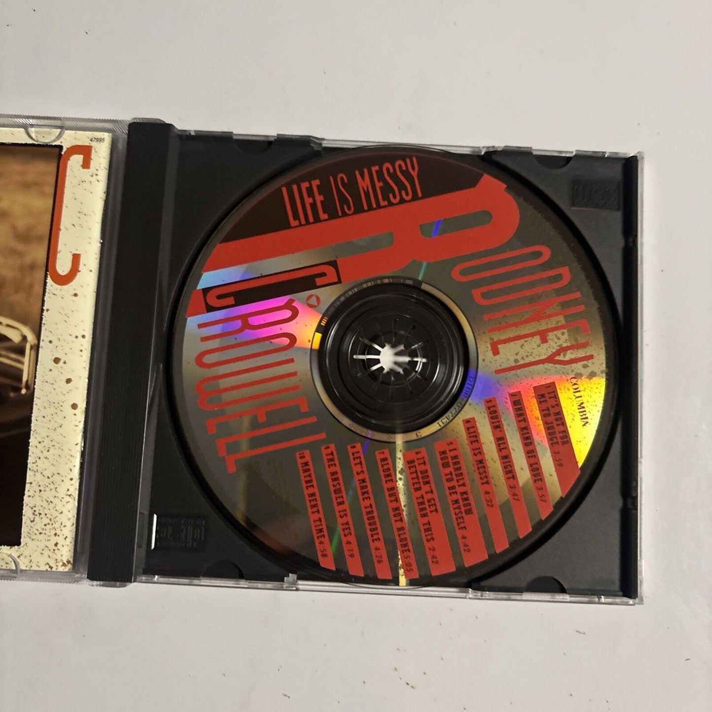 Rodney Crowell – Life Is Messy (CD, 1992) CK 47985