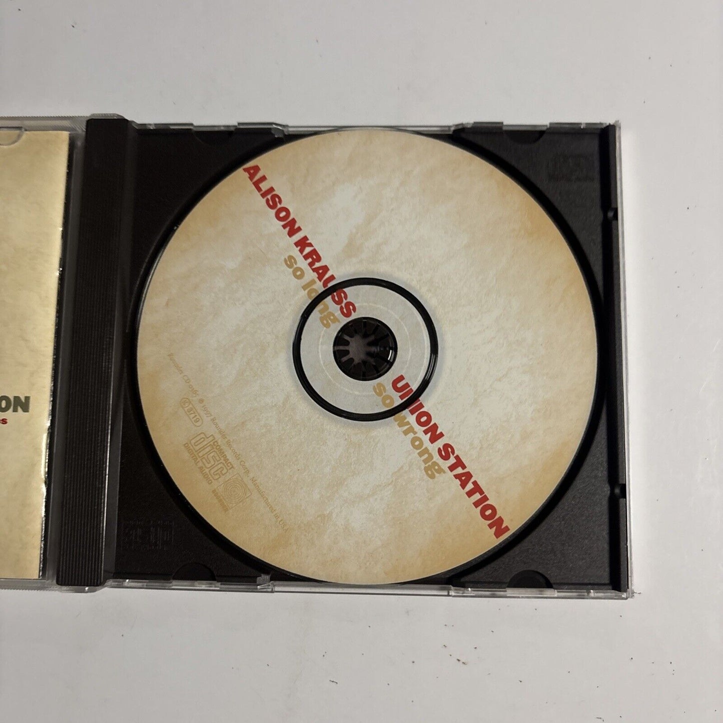 Alison Krauss & Union Station – So Long So Wrong (CD, 1997) CD 0365