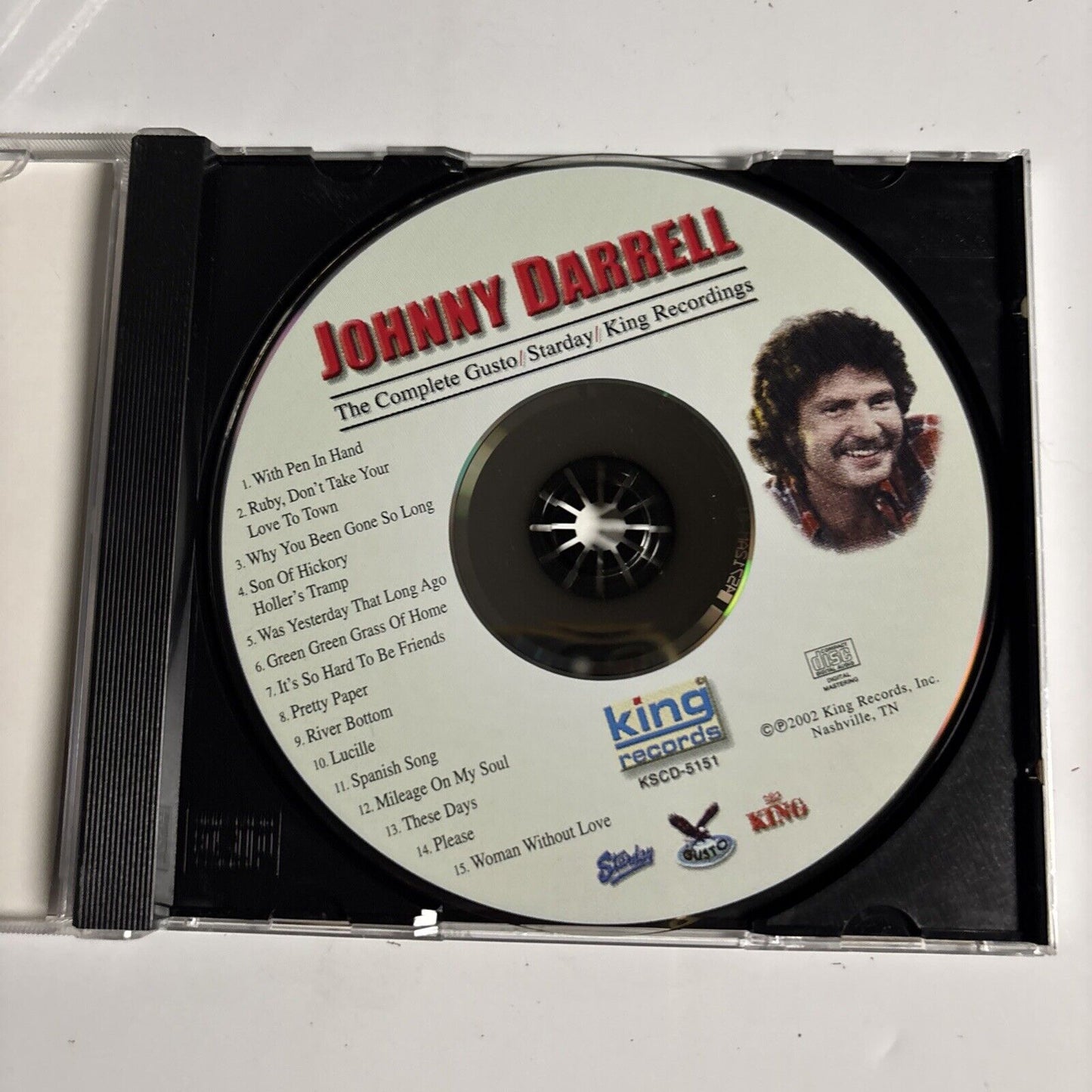 Johnny Darrell – The Complete Gusto/Starday/King Recordings (CD, 2002) KSCD-5151