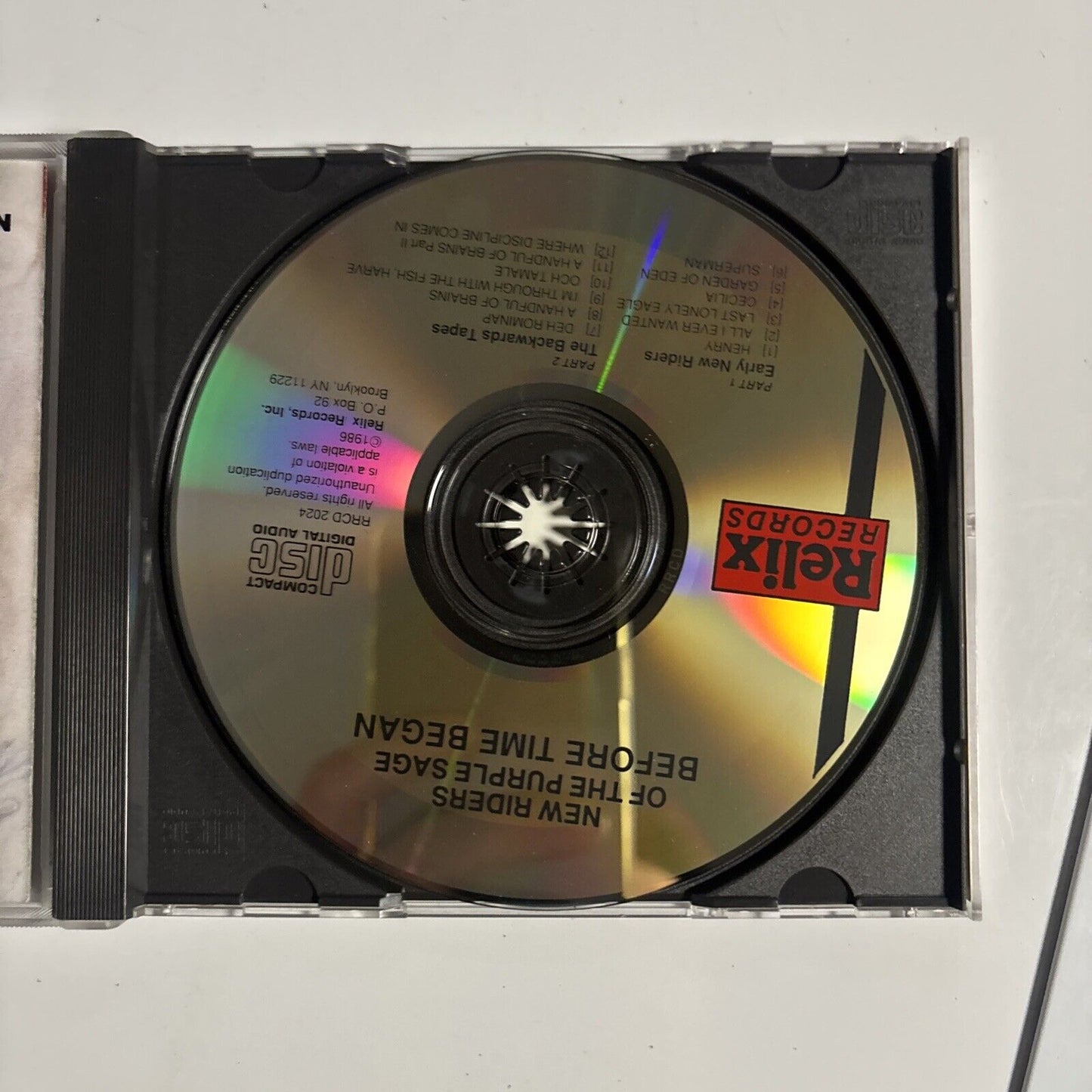 New Riders – Before Time Began (CD, 1986) RRCD 2024 USA