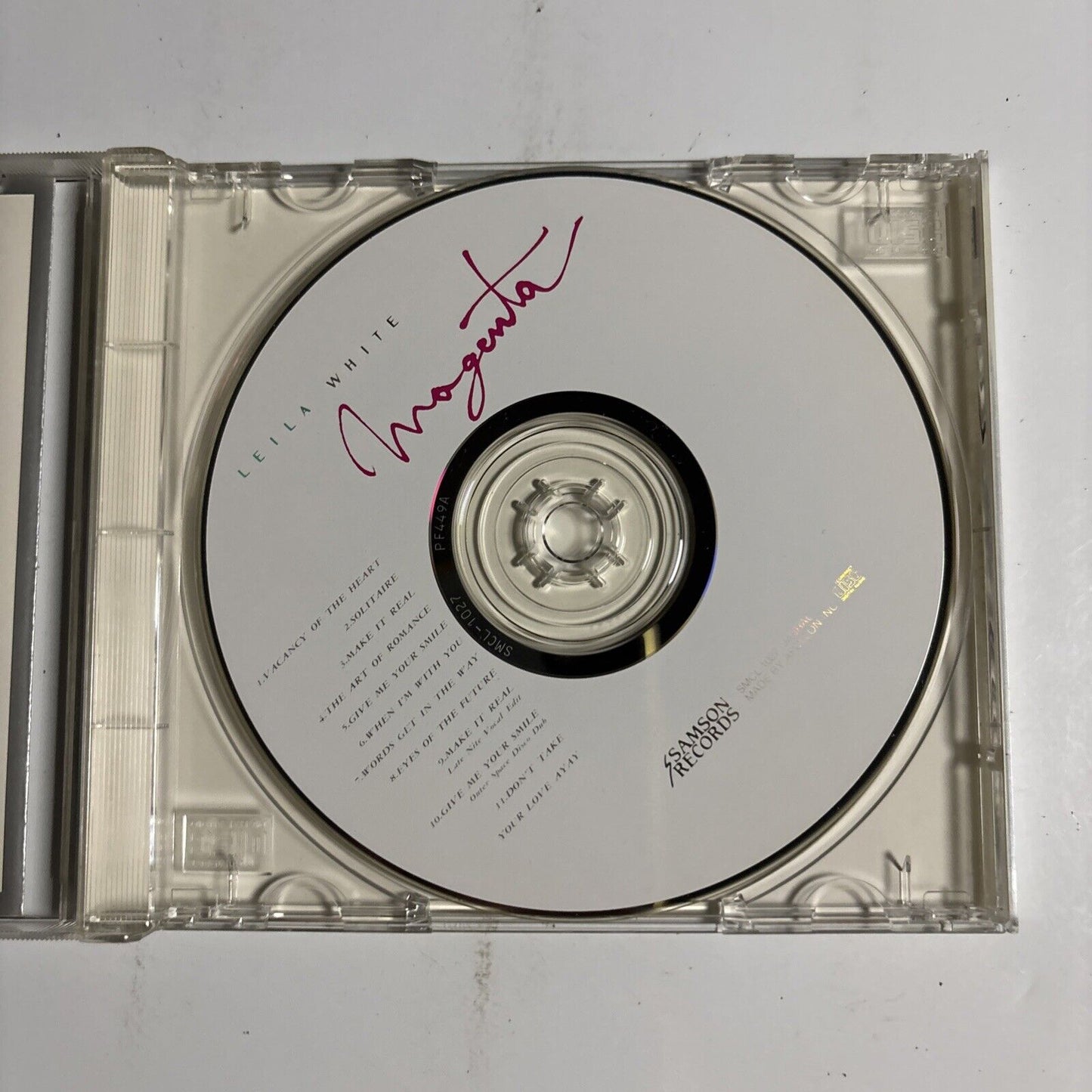 Leila White – Magenta (CD, 1995) smcl-1027 Japan