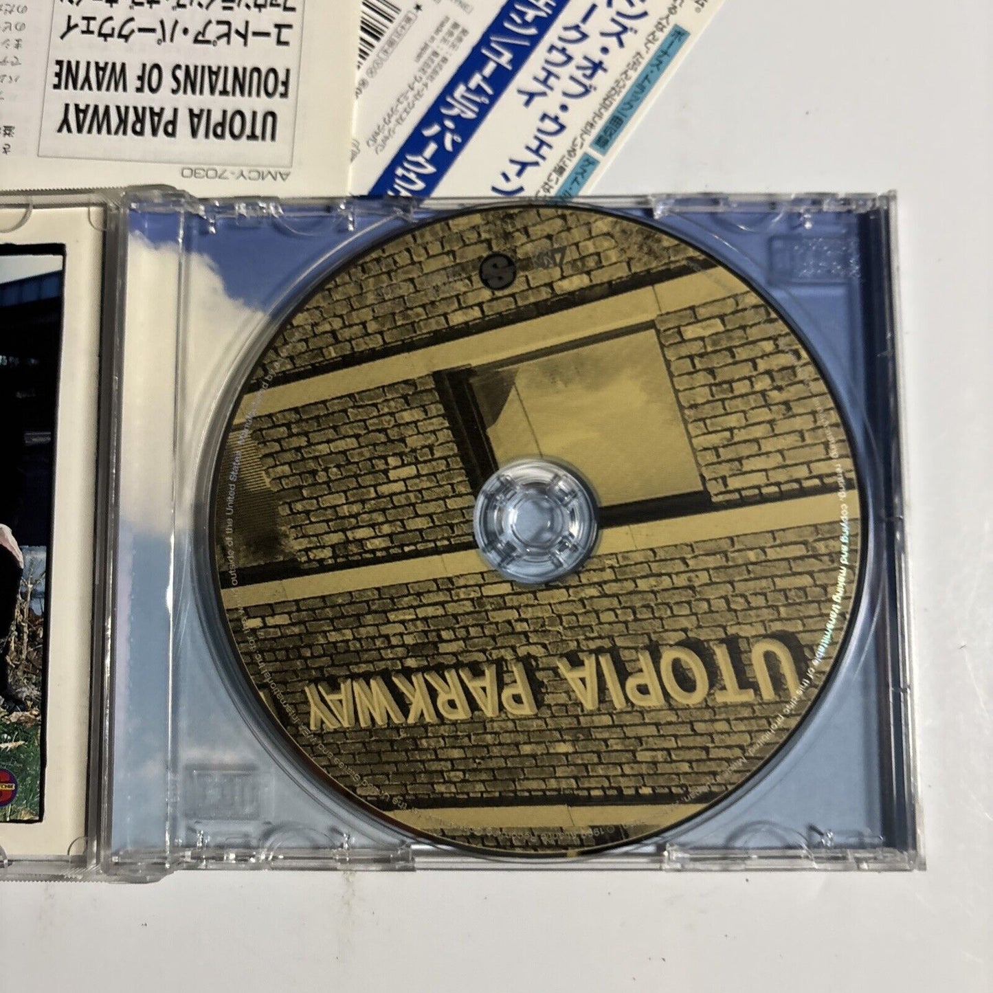 Fountains Of Wayne – Utopia Parkway (CD, 1999) amcy-7030 Japan Bonus Track obi