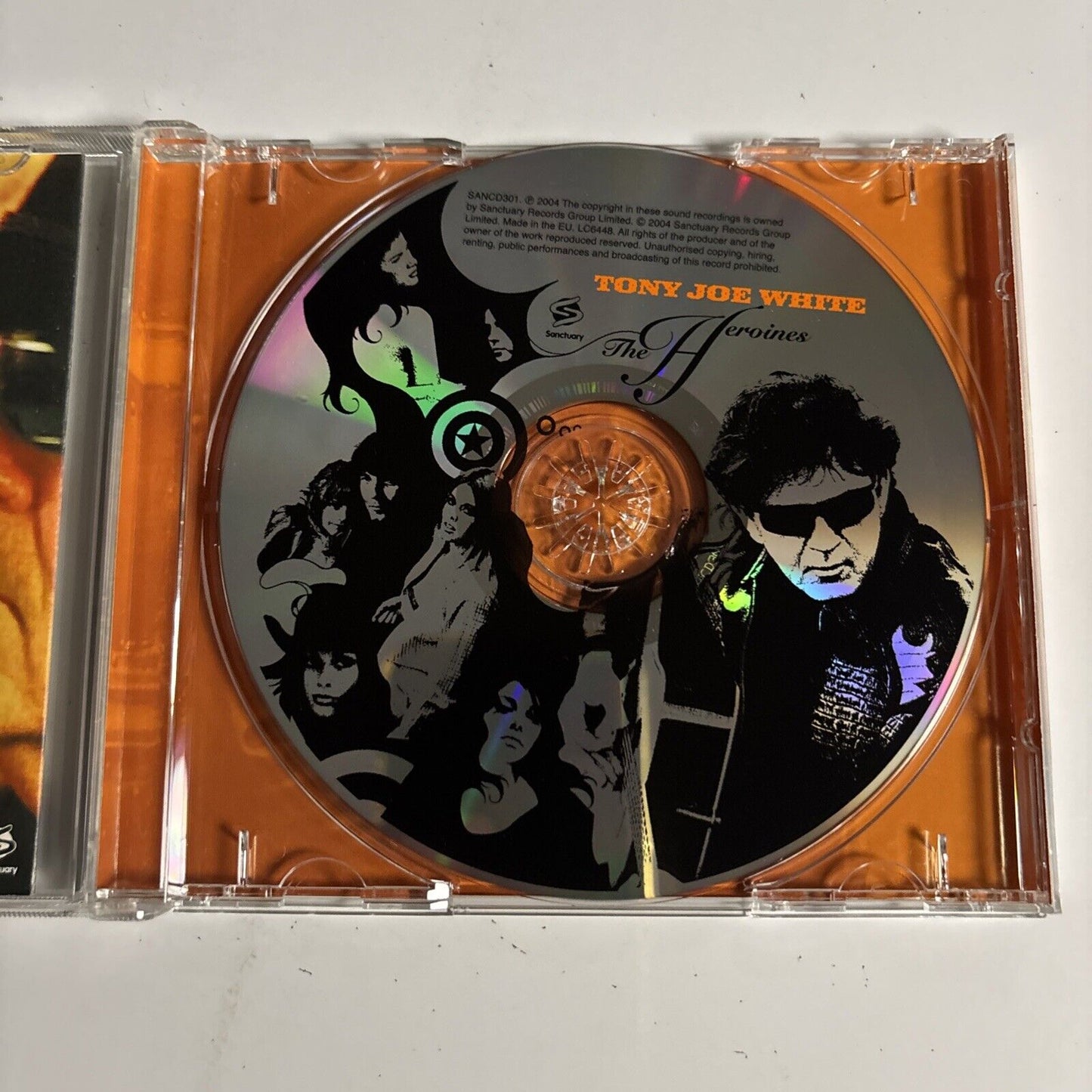 Tony Joe White – The Heroines (CD, 2004) SANCD301