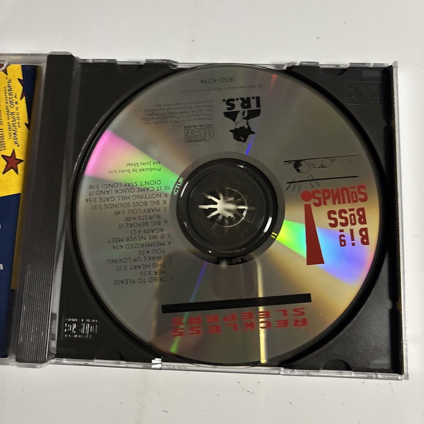 Reckless Sleepers – Big Boss Sounds (CD, 1988) IRSD-42194