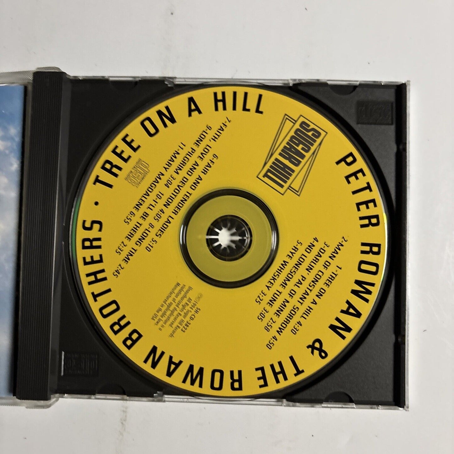 Peter Rowan & The Rowan Brothers – Tree On A Hill (CD, 1994) SH-CD-3823
