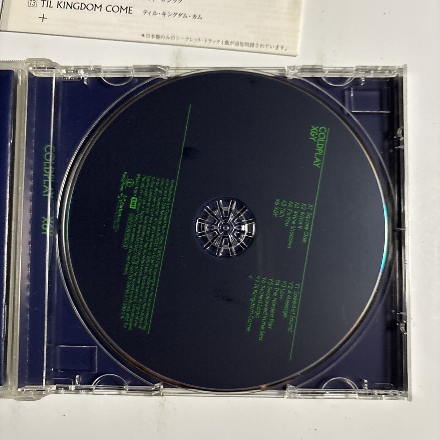 Coldplay – X&Y (CD, 2005) tocp-66370 Japan