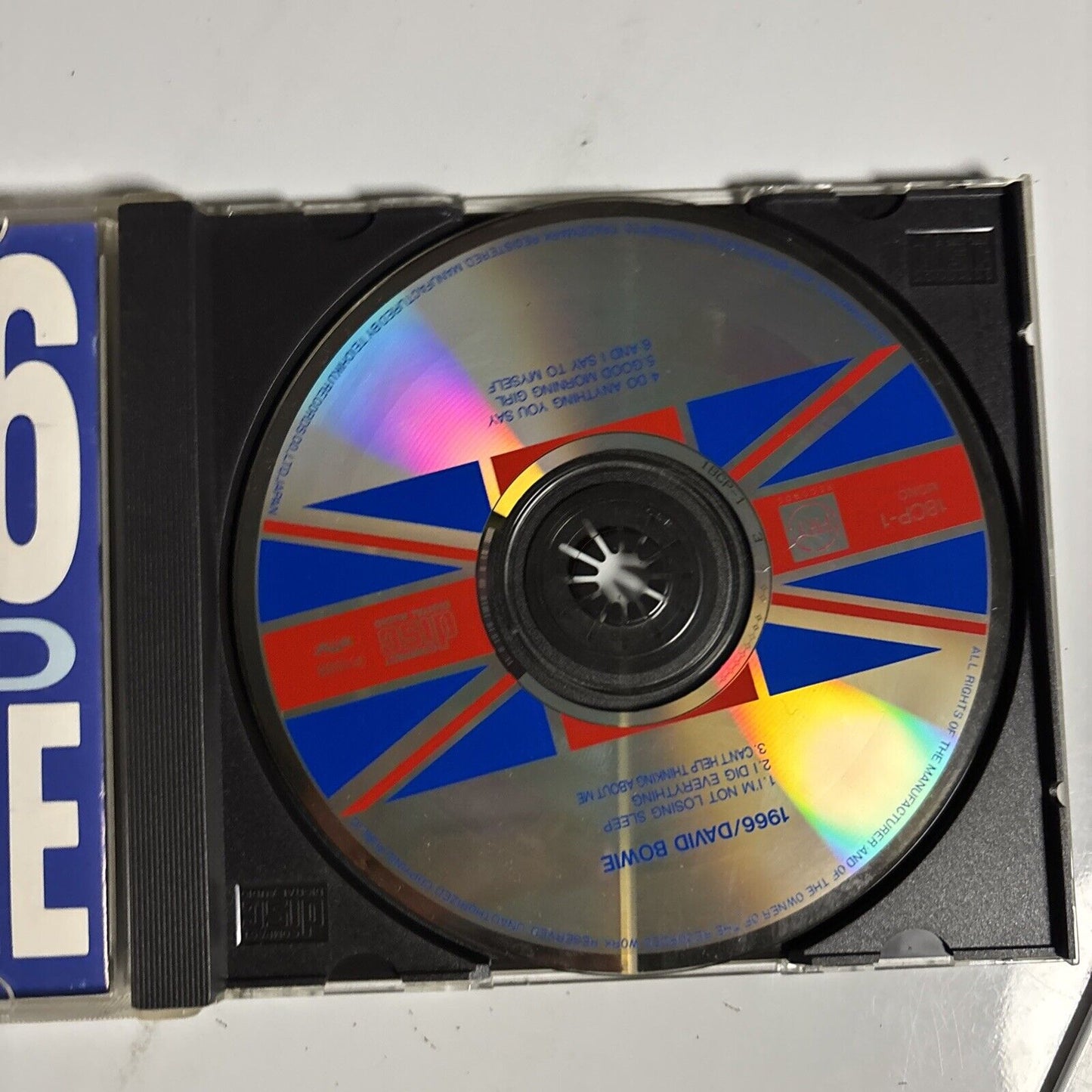 David Bowie – 1966 (CD, 1988) 18cp-1 Japan Missing back cover