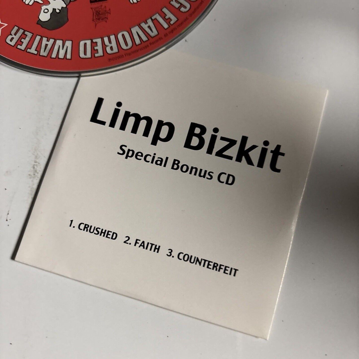 Limp Bizkit – Chocolate Starfish & The Hot Dog Flavored Water CD Bonus CD Japan