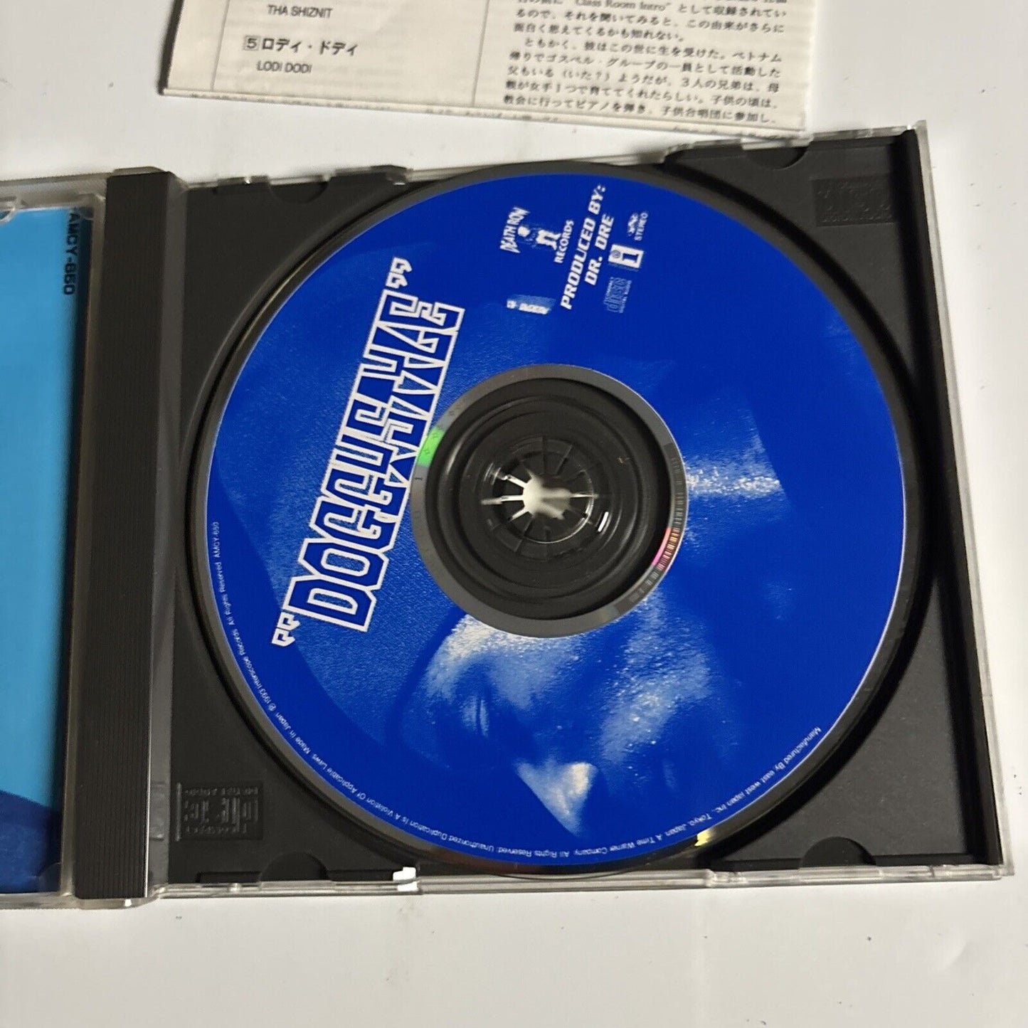 Snoop Doggy Dogg – Doggystyle (CD, 1994) amcy-650 Japan