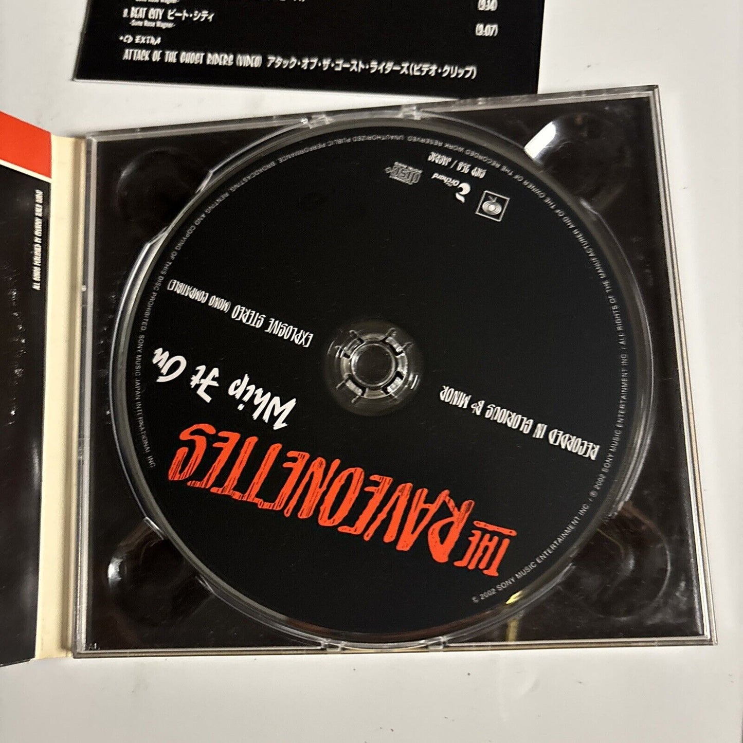 The Raveonettes – Whip It On (CD, 2003) sicp-358 Japan Digipak