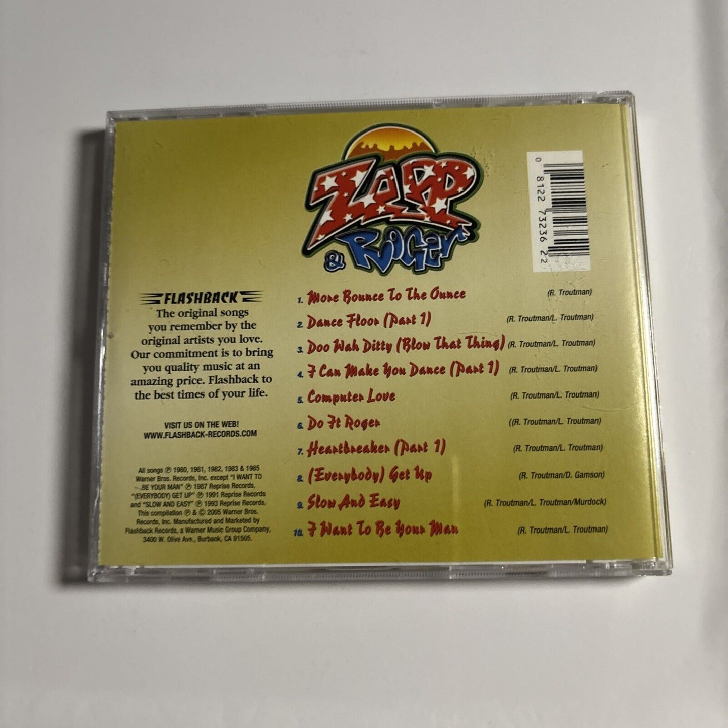 Zapp & Roger – More Bounce To The Ounce & Other Hits (CD, 2005) R2 73236