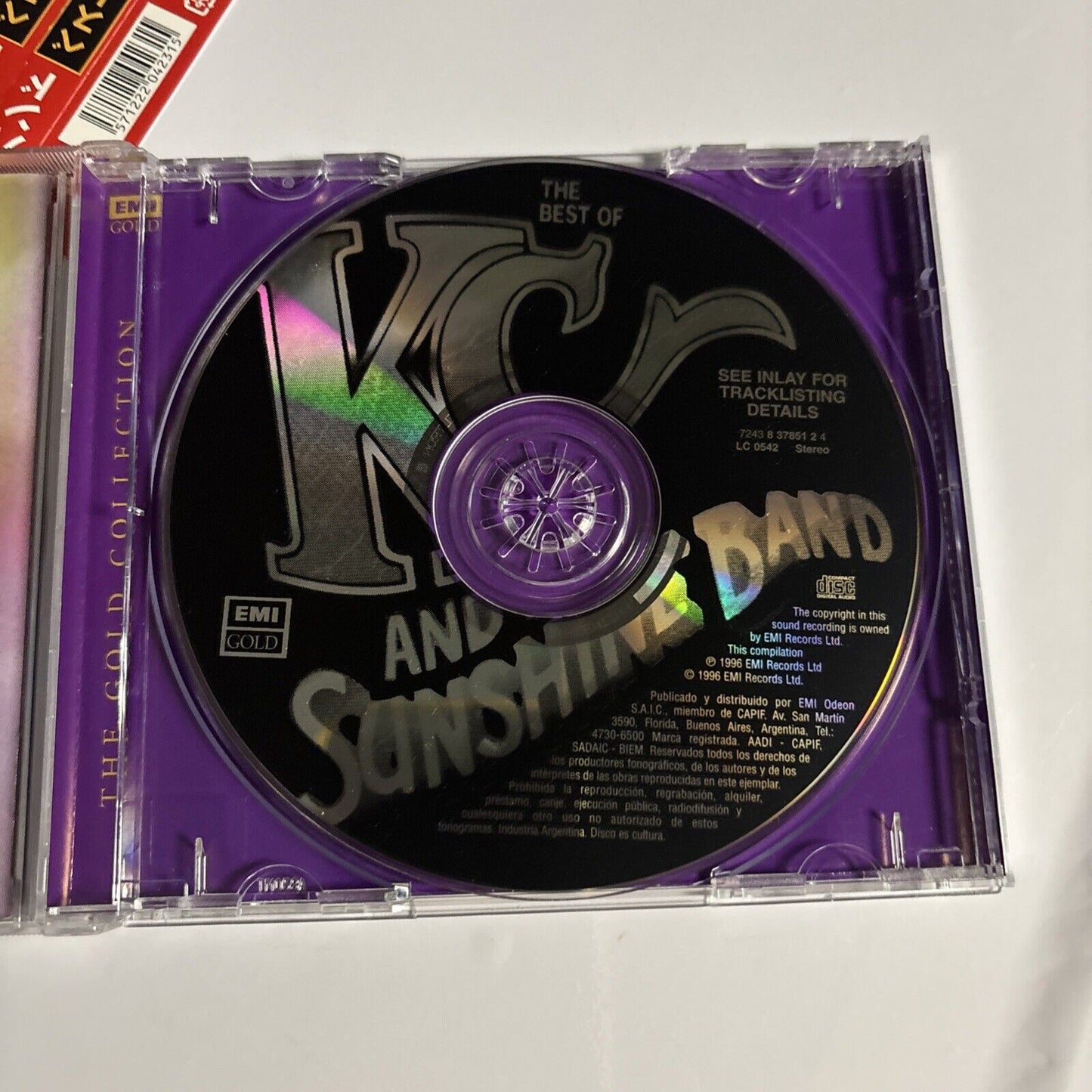 KC And The Sunshine Band – The Best Of (CD, 1996) ubst-032 Japan obi