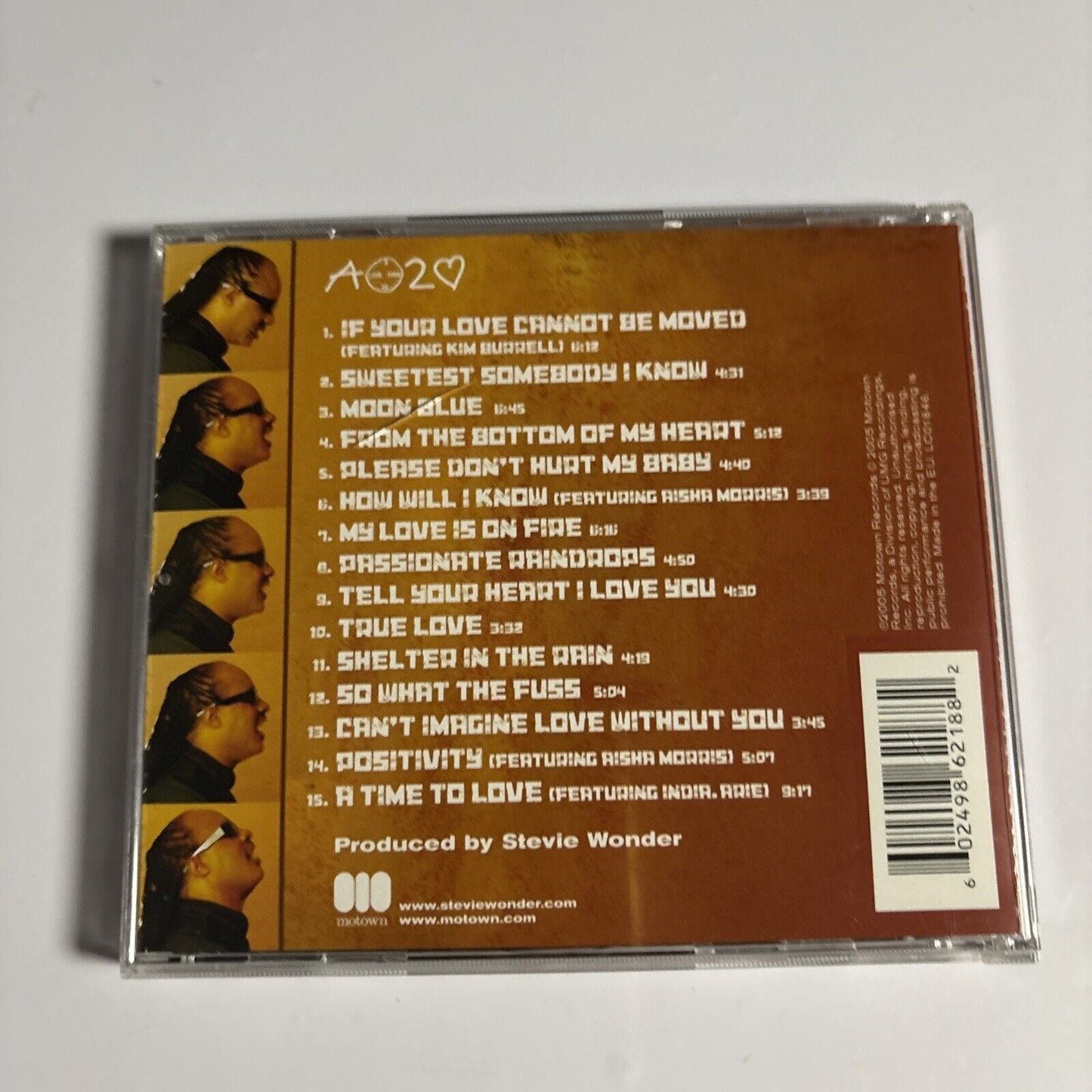 Stevie Wonder – A Time 2 Love (CD, 2005)