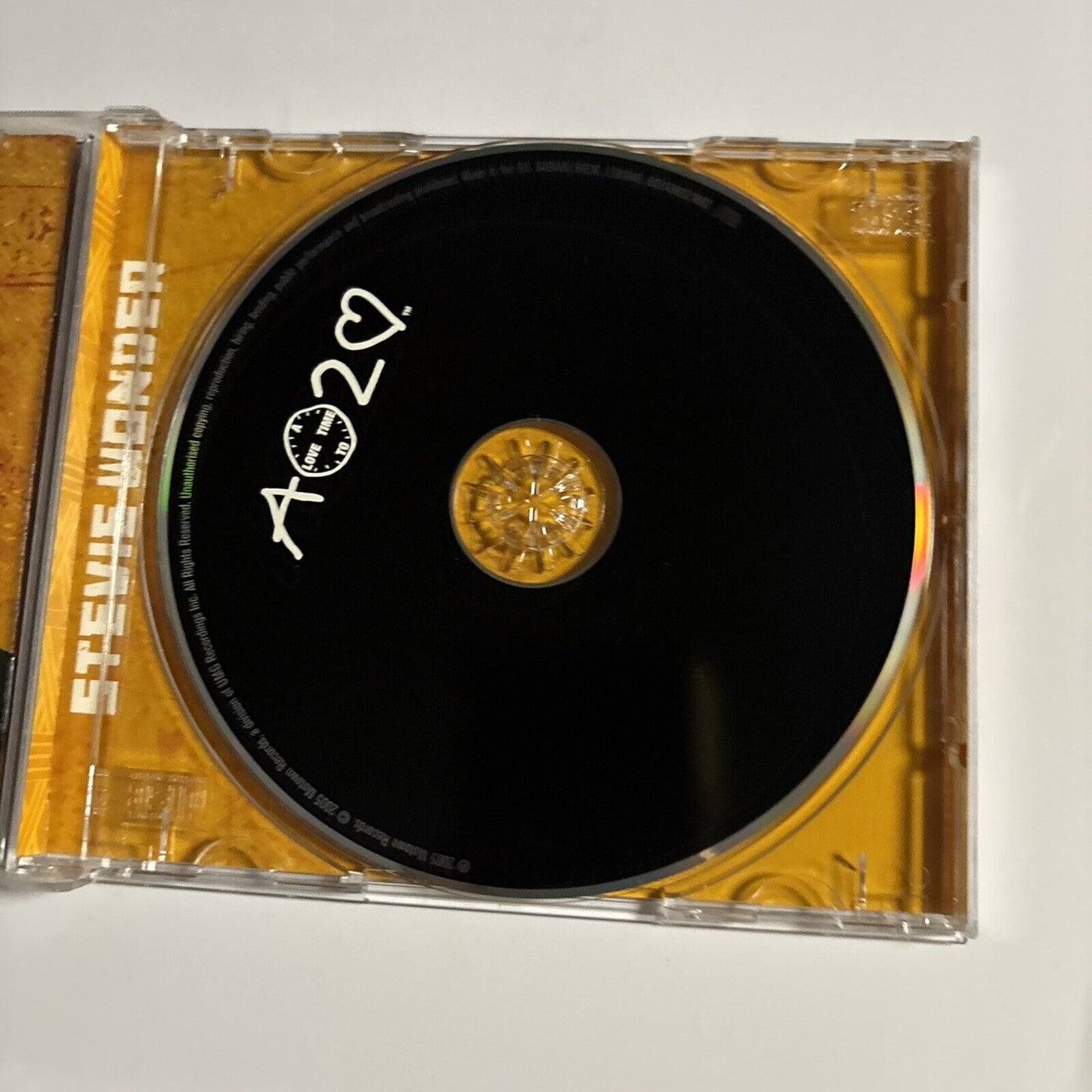 Stevie Wonder – A Time 2 Love (CD, 2005)