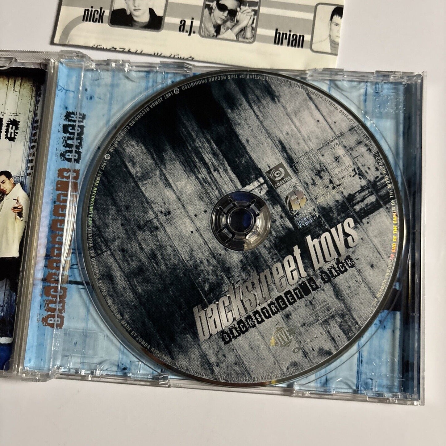 Backstreet Boys – Backstreet's Back (CD, 1997) avcz-95064 Bonus Japan Track