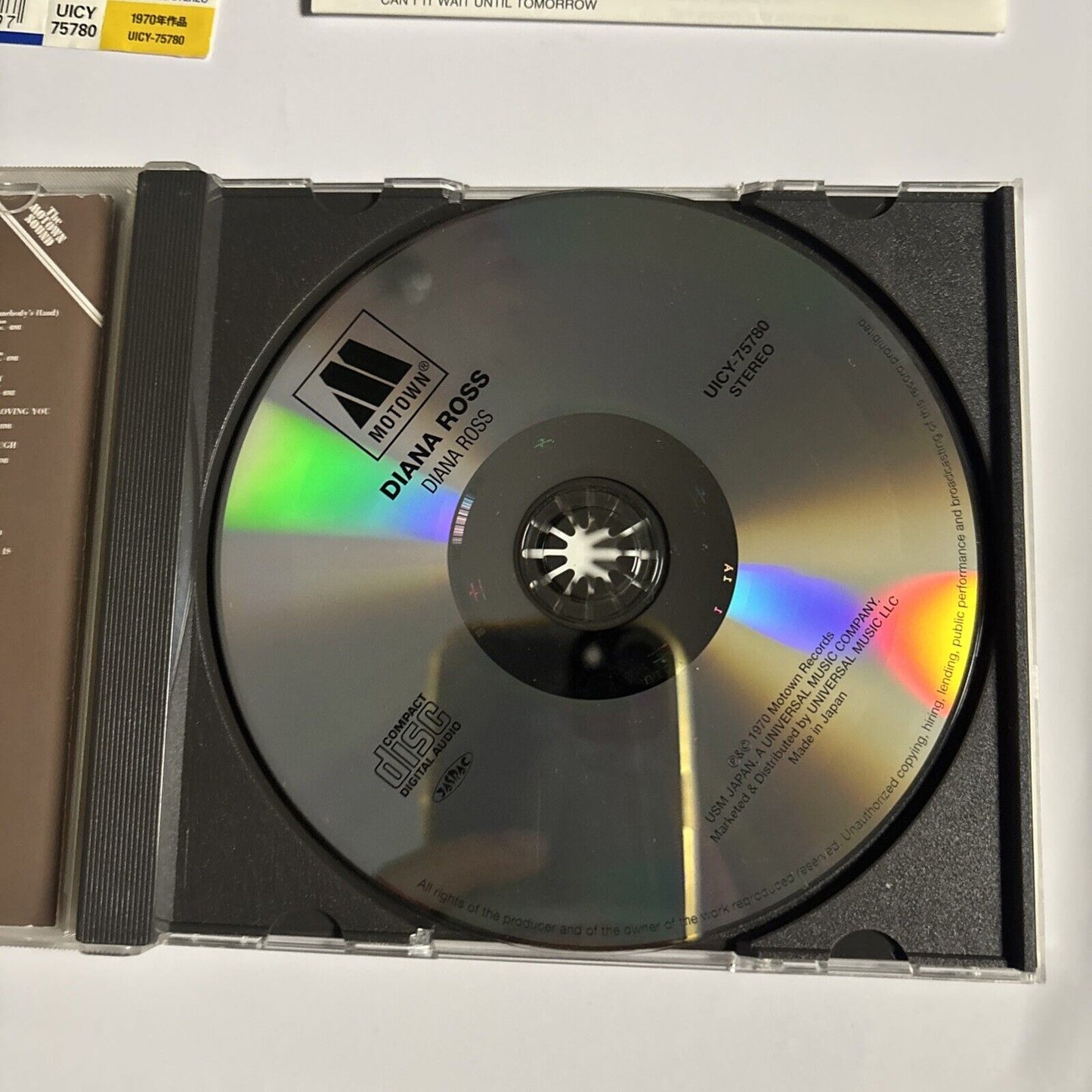 Diana Ross – Diana Ross (CD, 2013) uicy-75780 Japan obi