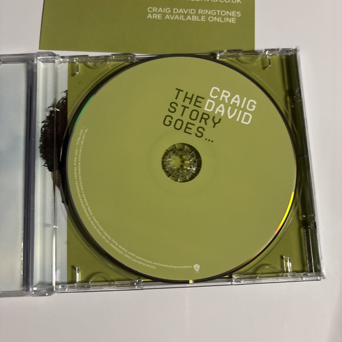 Craig David – The Story Goes... (CD, 2005)