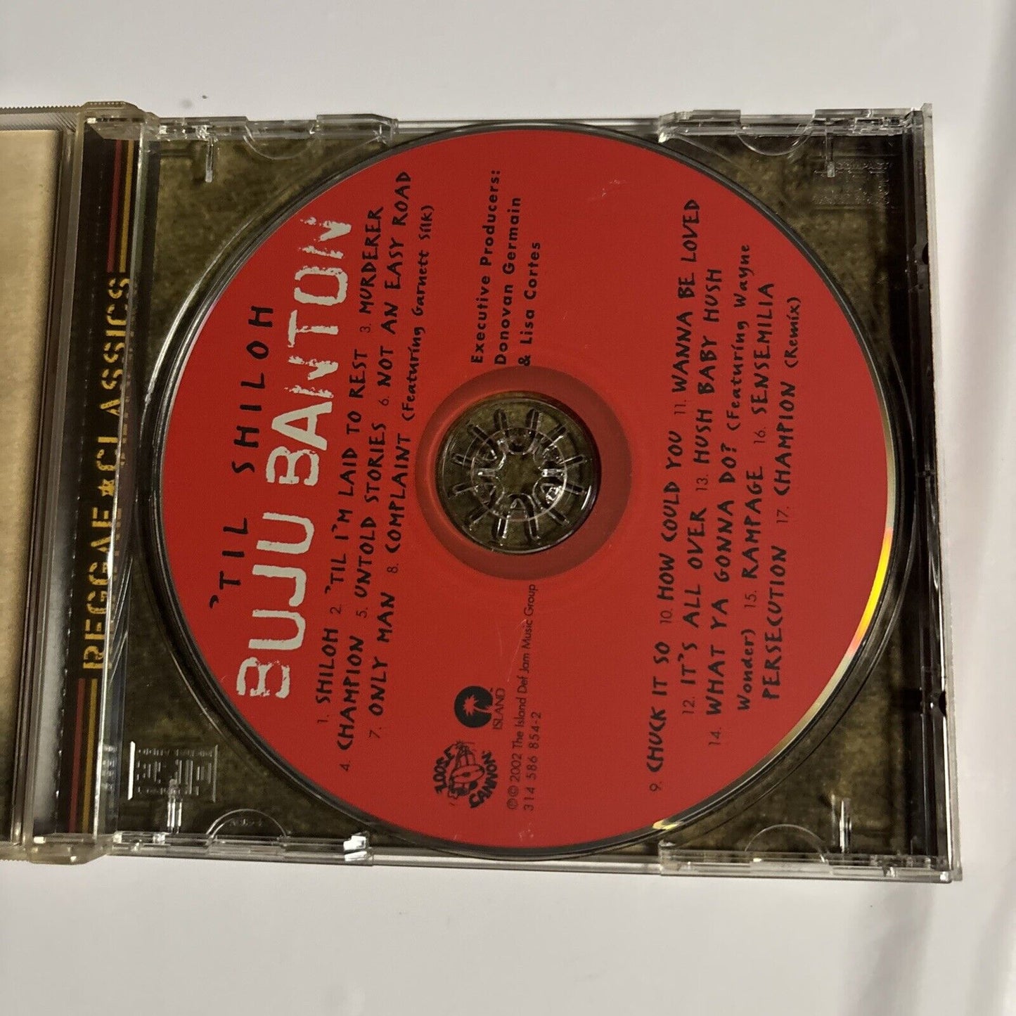 Buju Banton – 'Til Shiloh (CD, 1995)